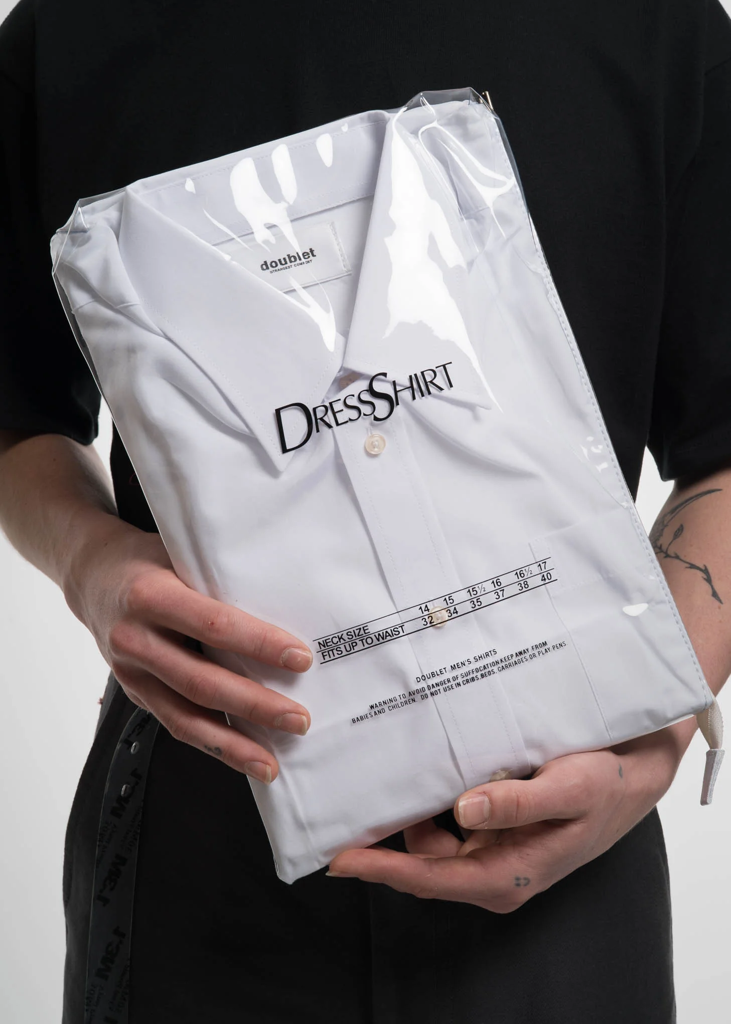White Deadstock Package Clutch - Image 4