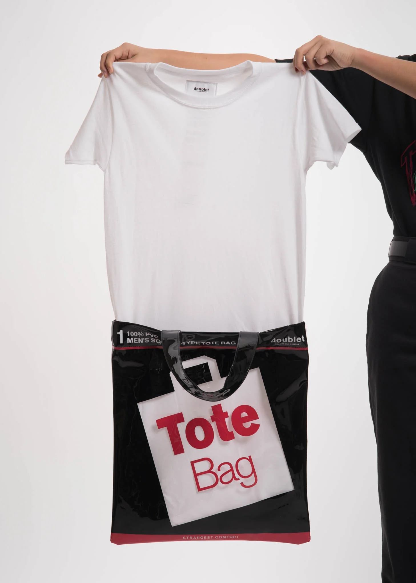 White Deadstock Tote Bag