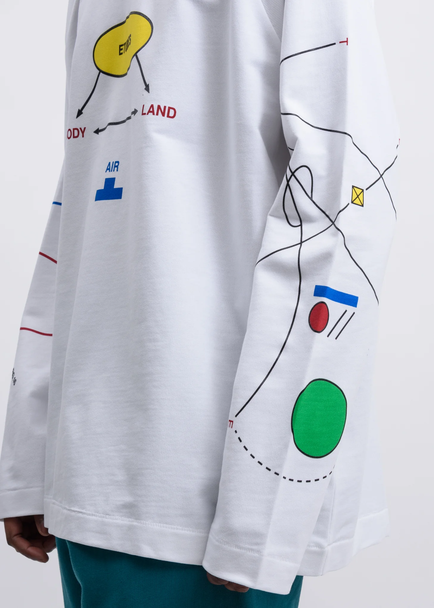 White Desert Body Land Long Sleeves - Image 4
