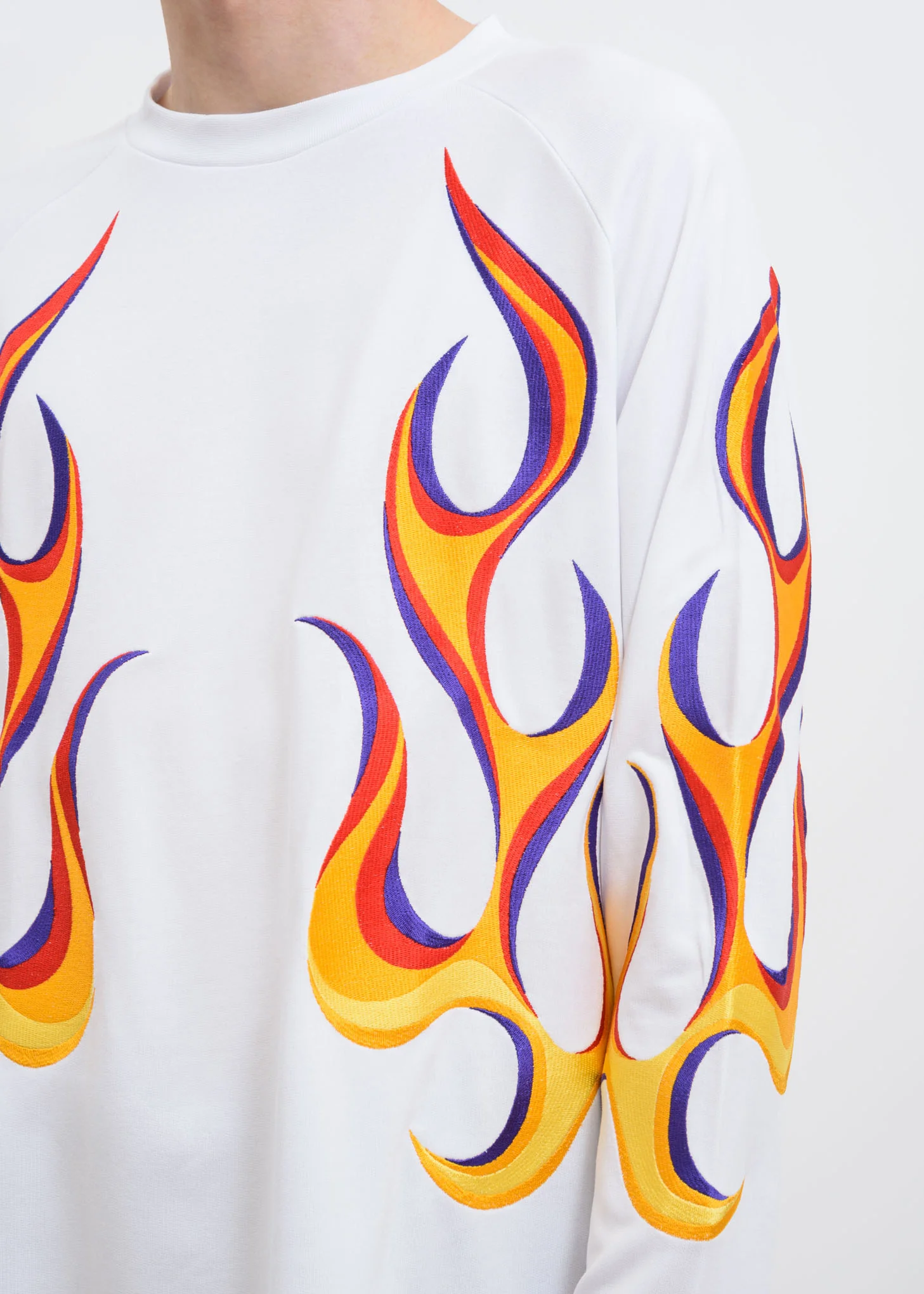 White Desert Flaming Long Sleeve - Image 2