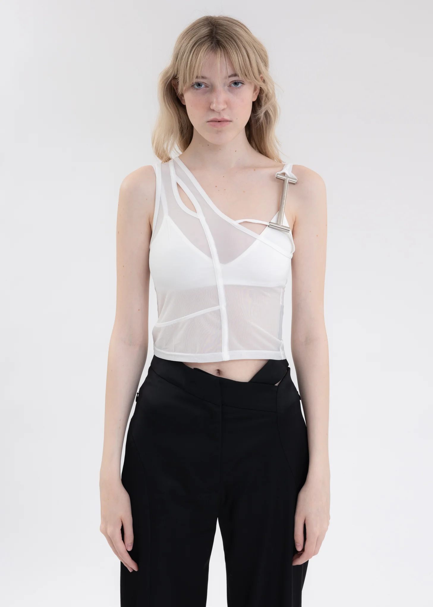 White DISPAR TANK TOP