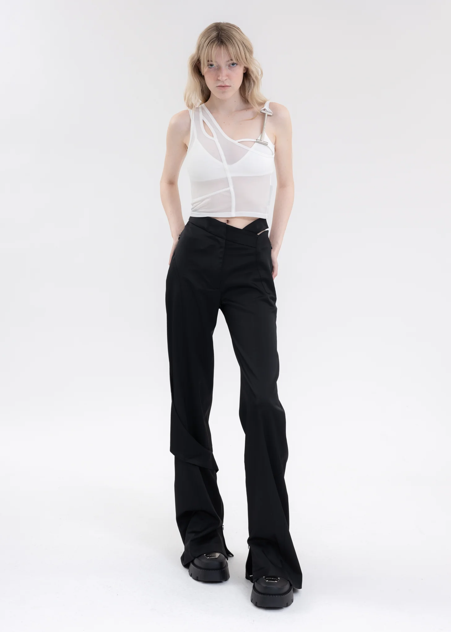 White DISPAR TANK TOP - Image 5