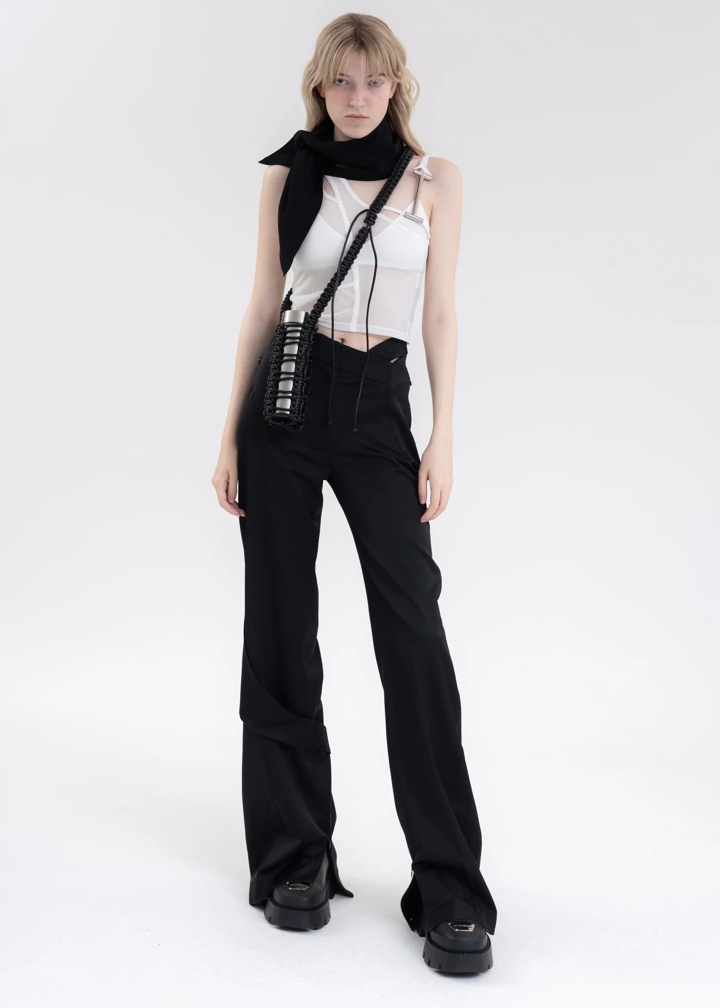 White DISPAR TANK TOP - Image 6