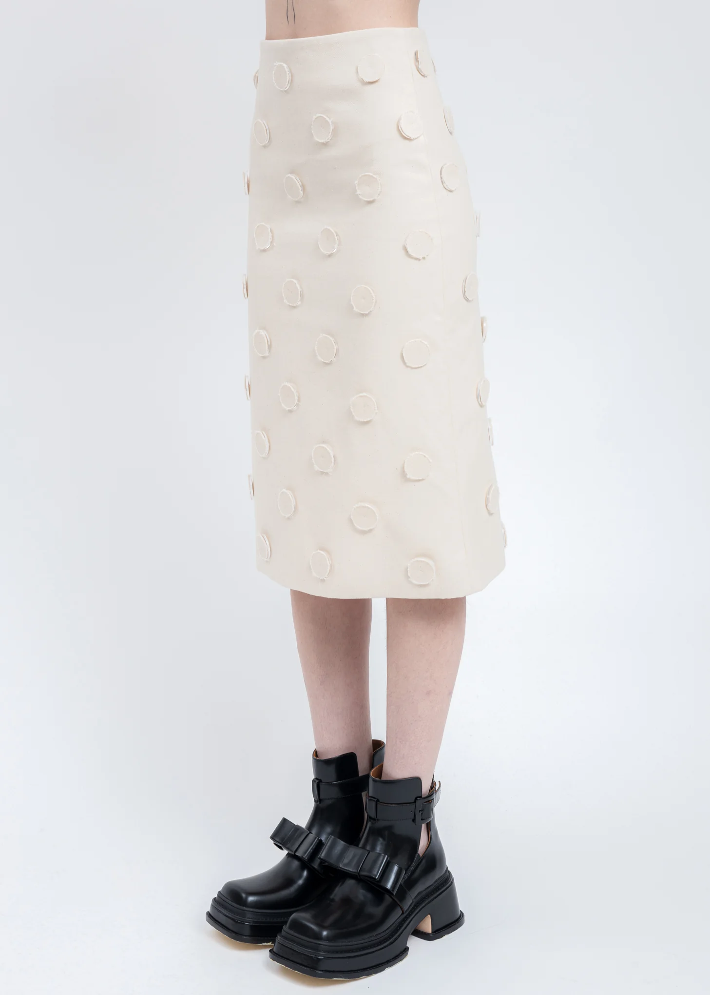 White Dots Skirt - Image 2