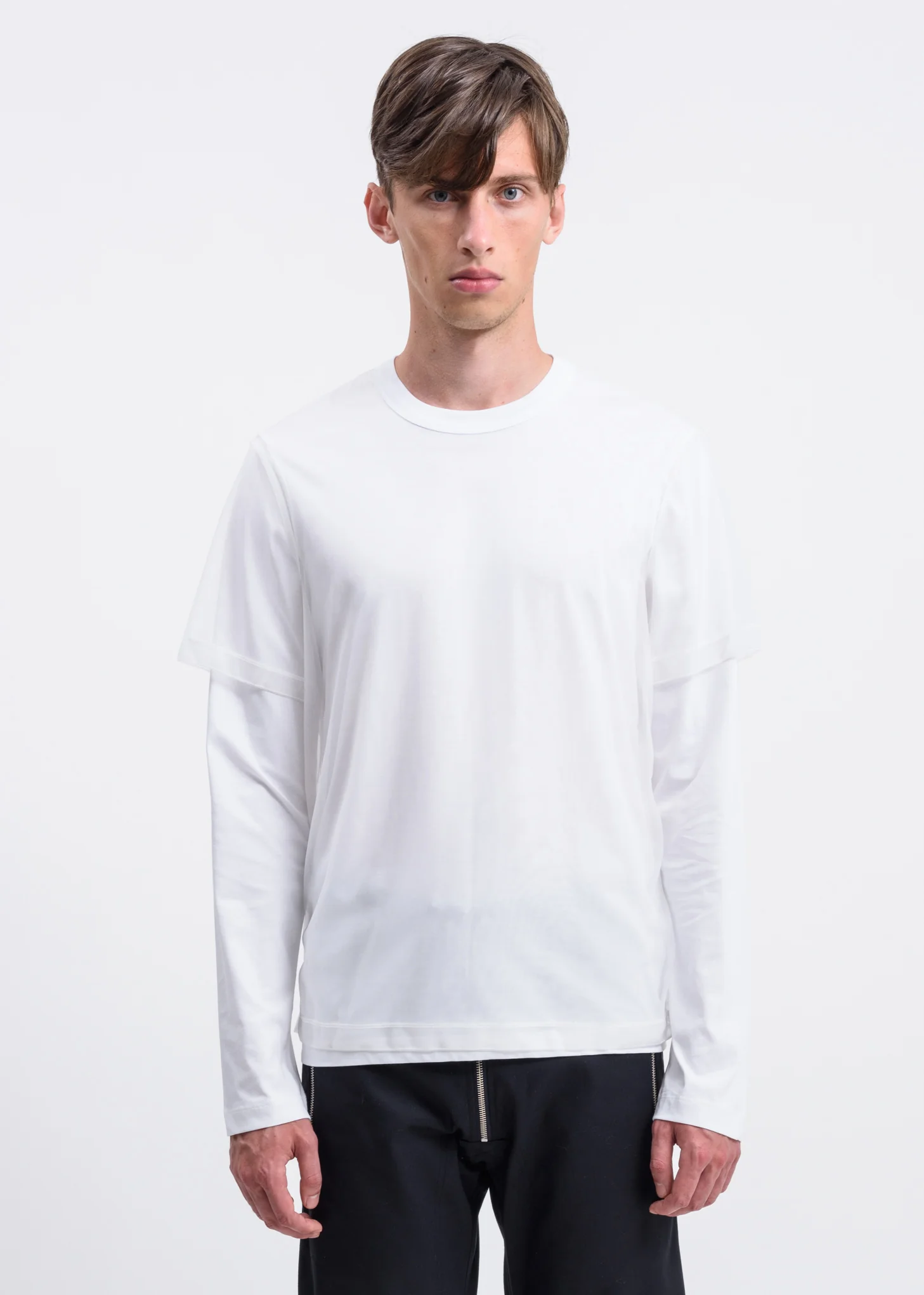 White Double Long Sleeve