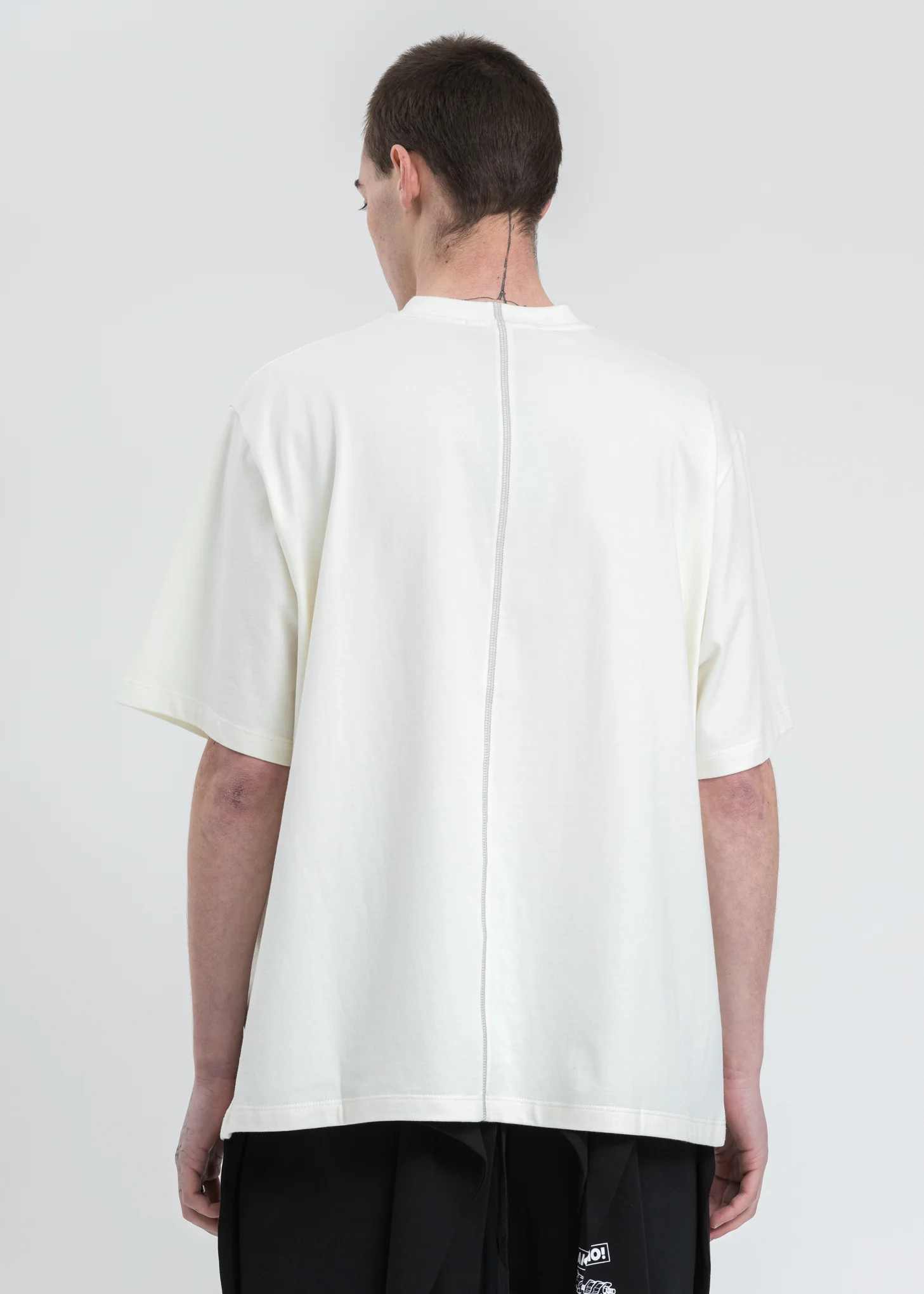 White Drill T-shirt - Image 2