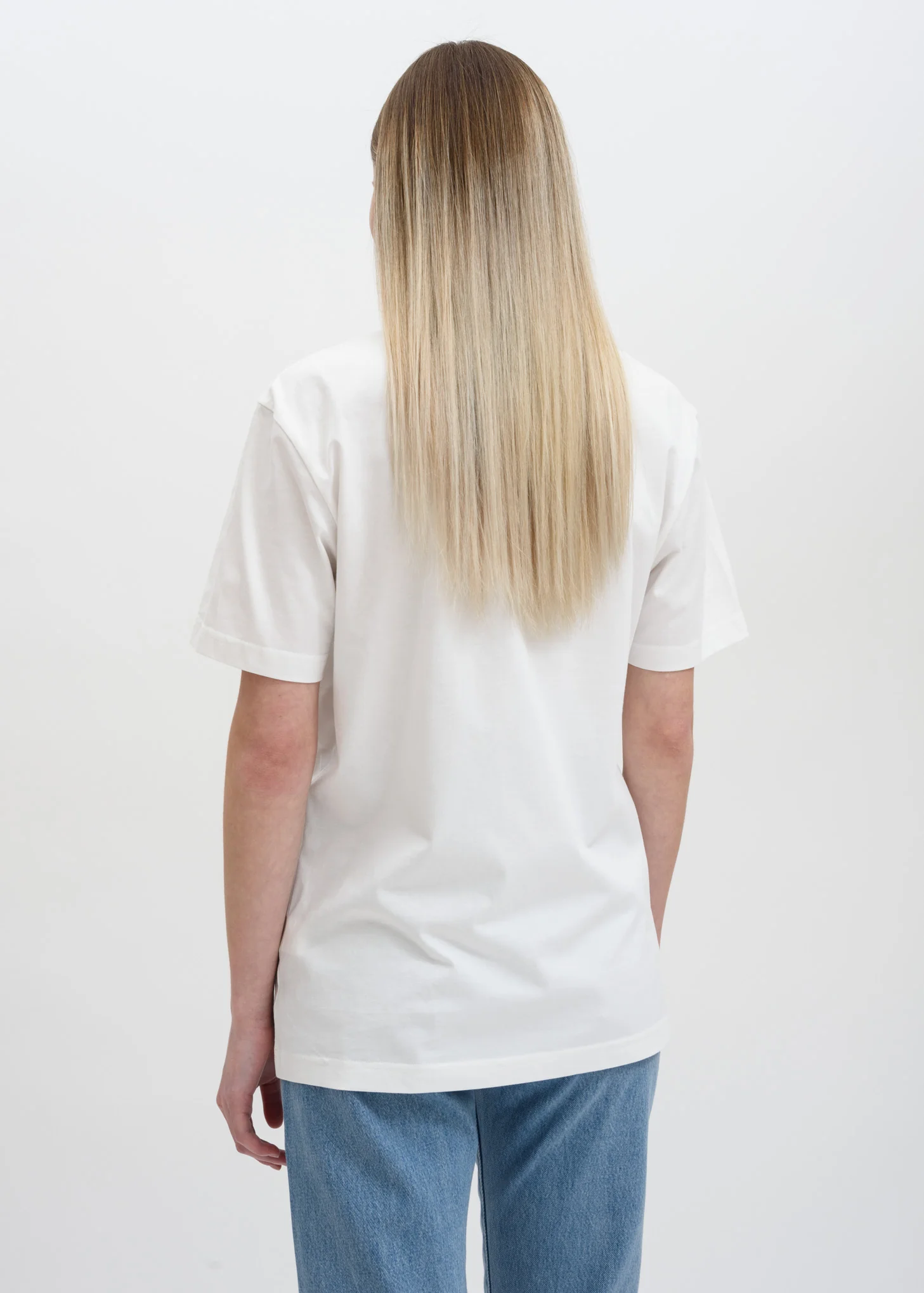 White Embellished T-Shirt - Image 3