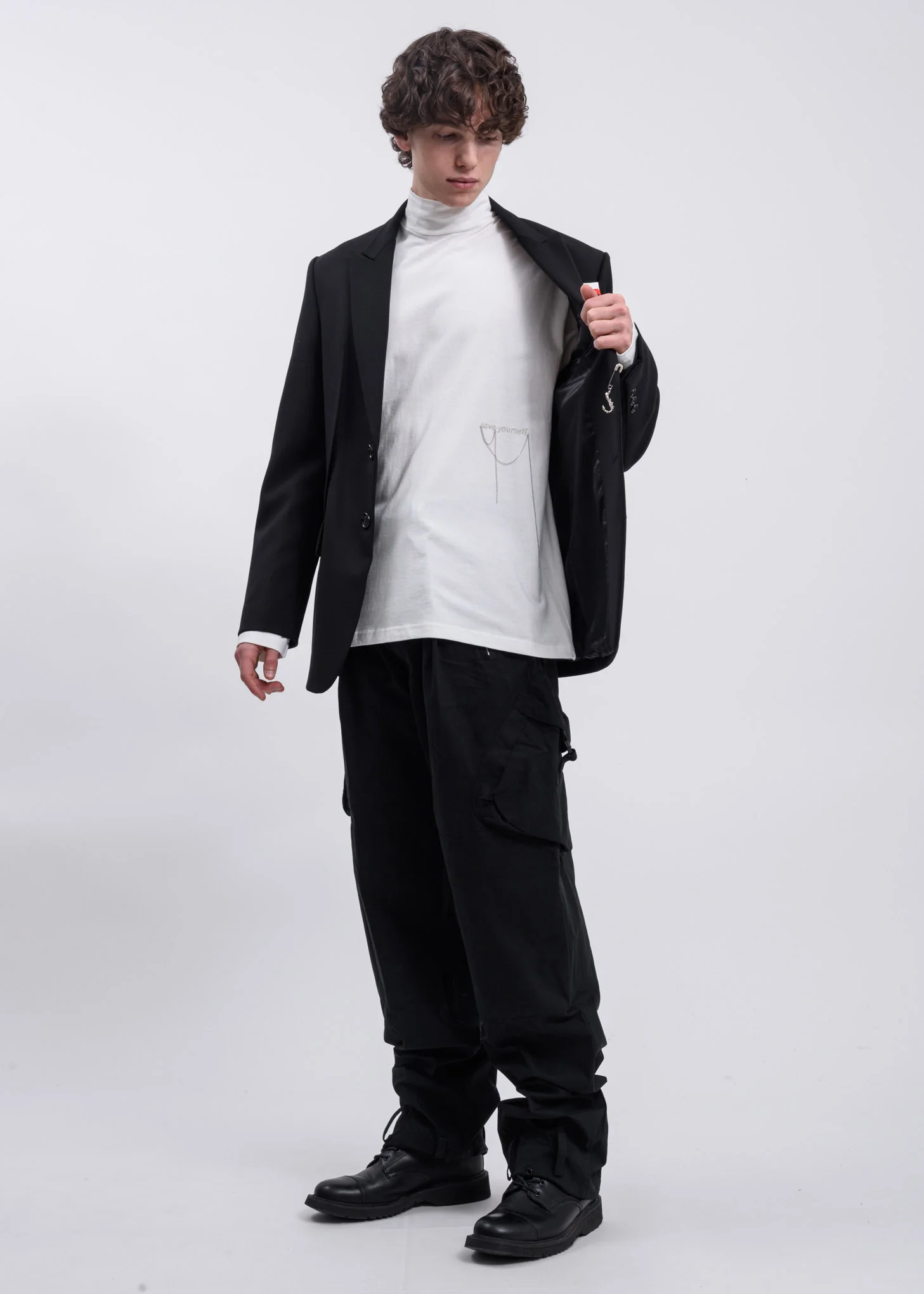 White Embroidered Long Sleeve - Image 4