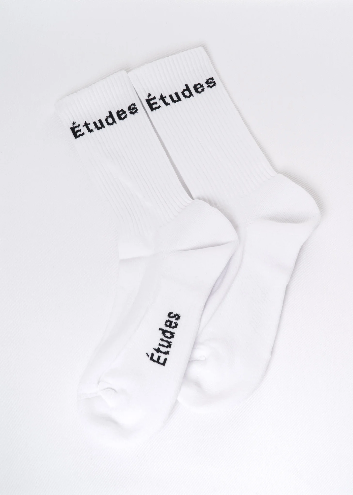 White Etudes Track Socks