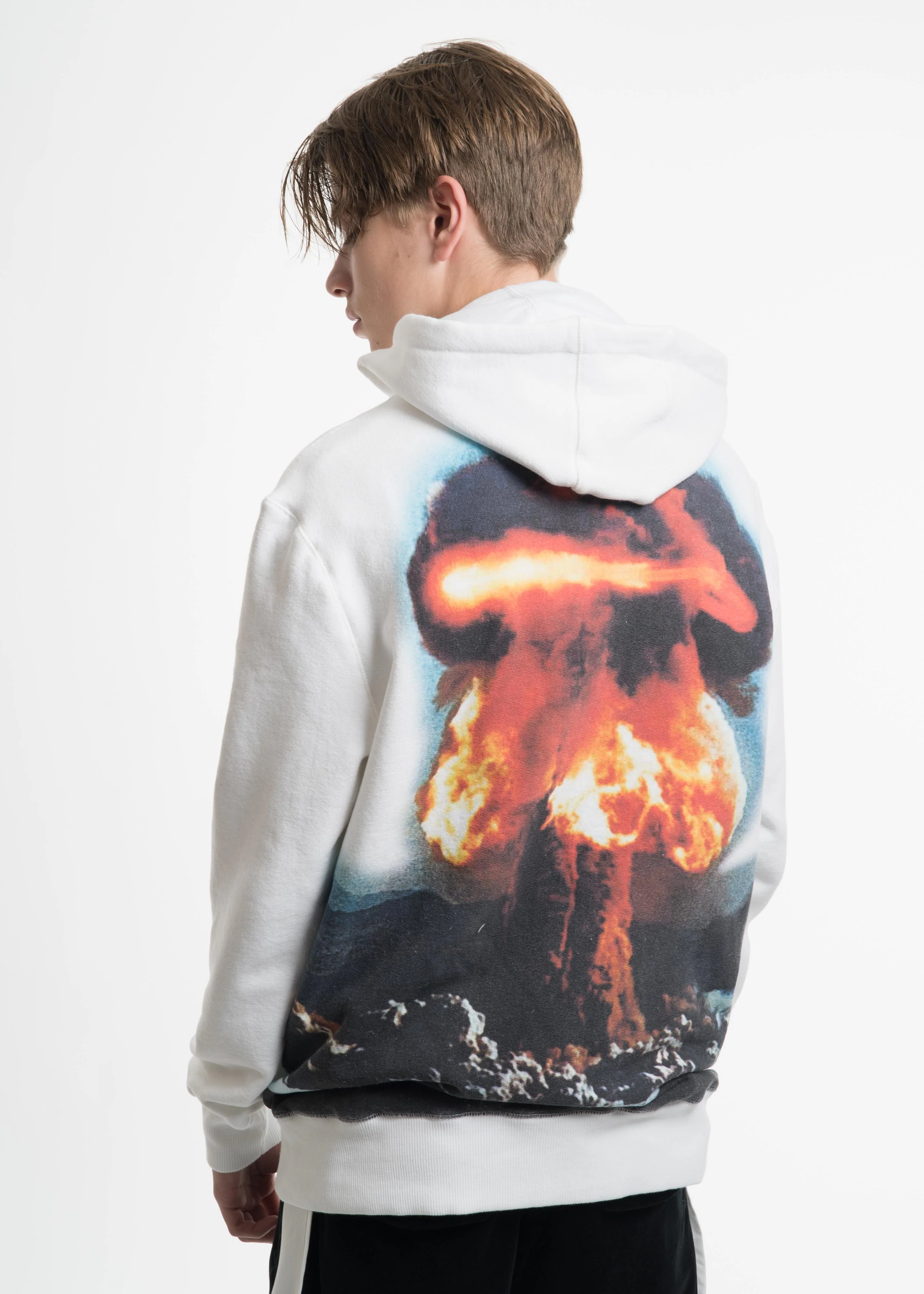 White Explosion Hoodie
