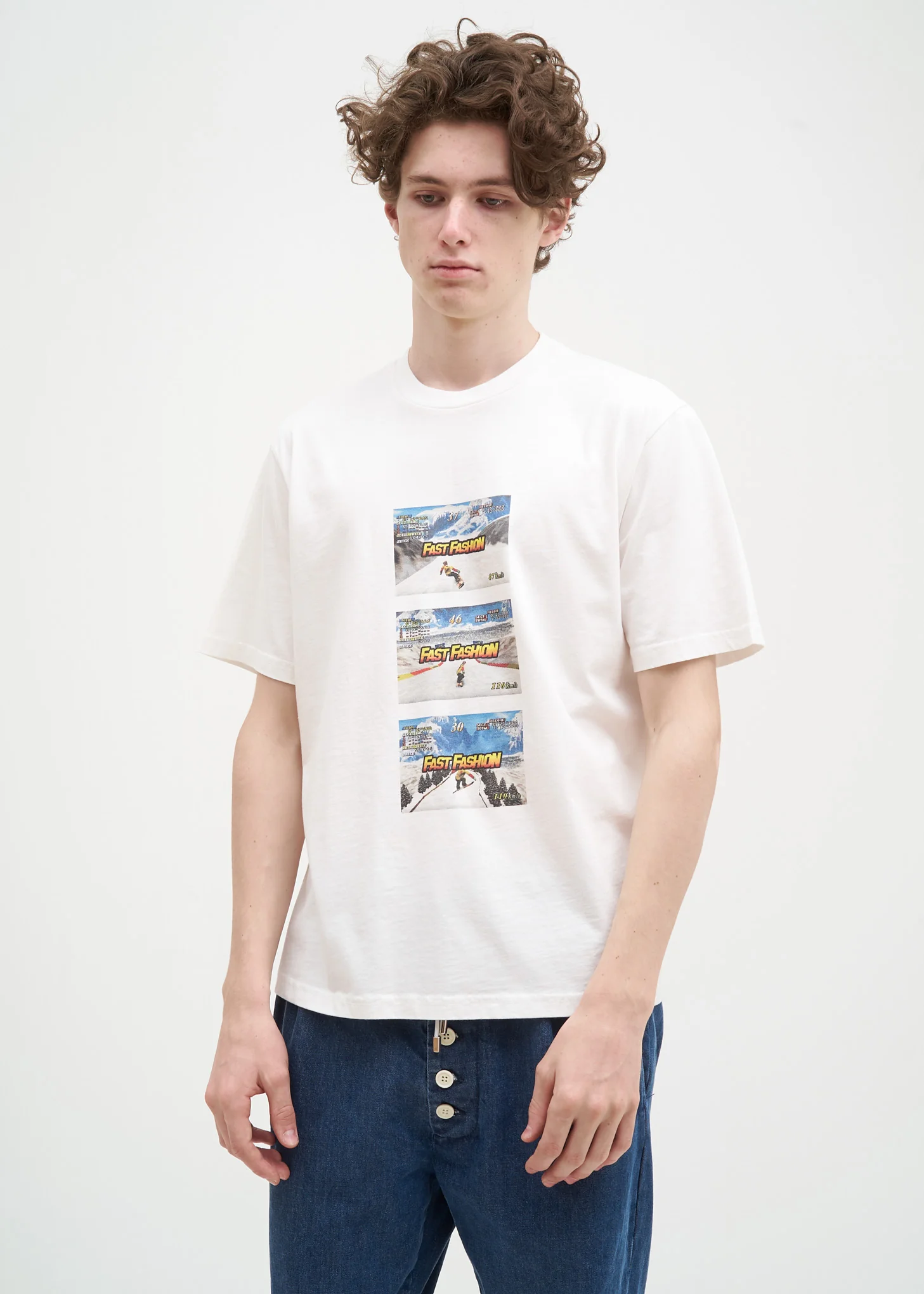 White Fast Fashion T-Shirt