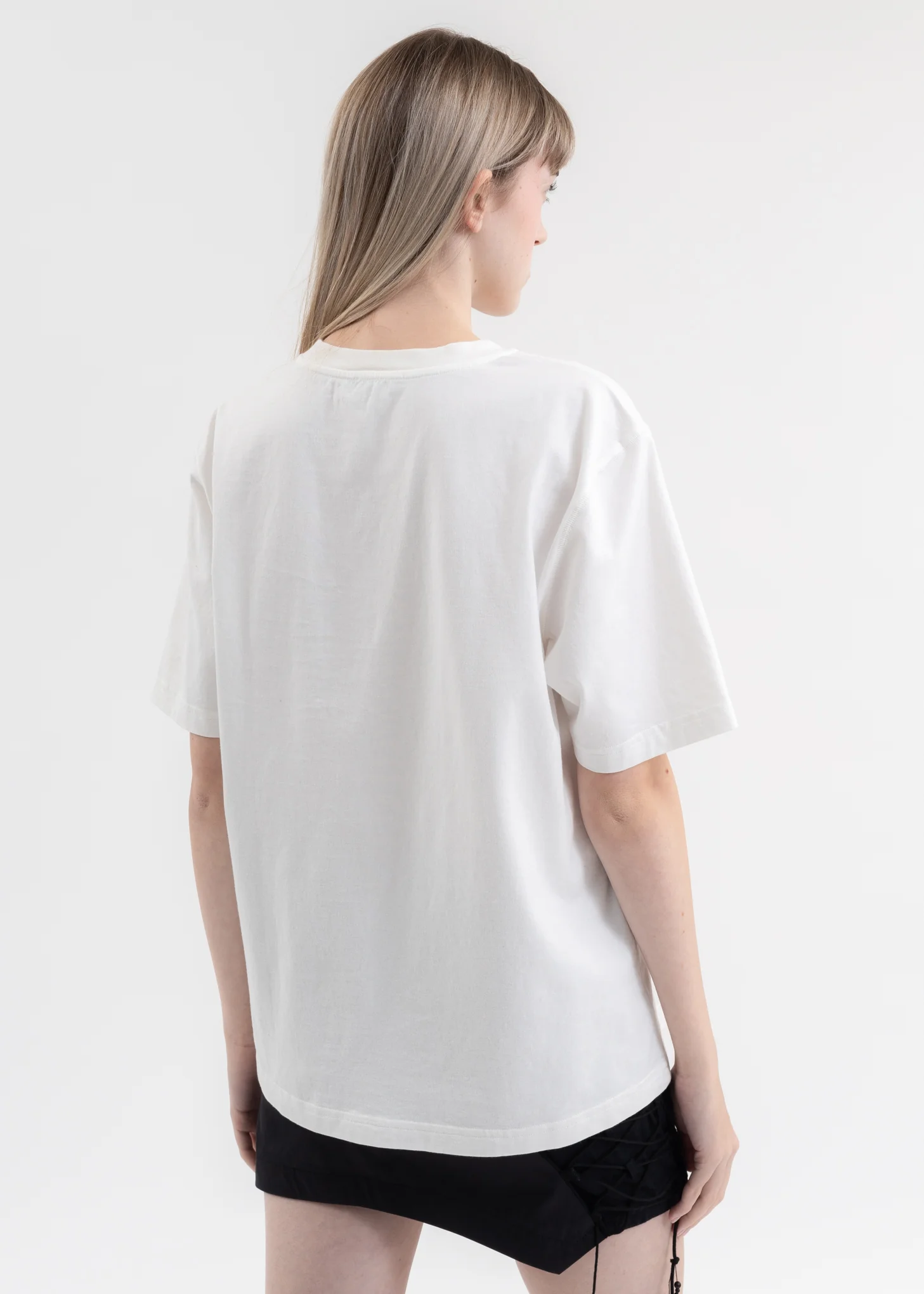 WHITE FLOWER MAN T-SHIRT A - Image 4