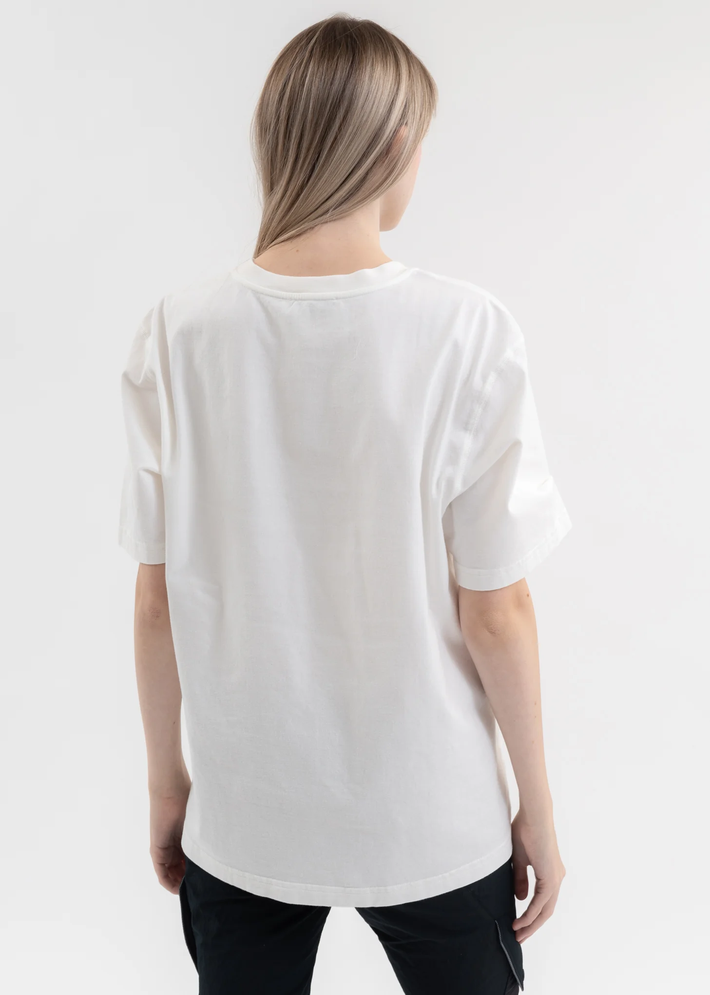 WHITE FLOWER MAN T-SHIRT B - Image 3