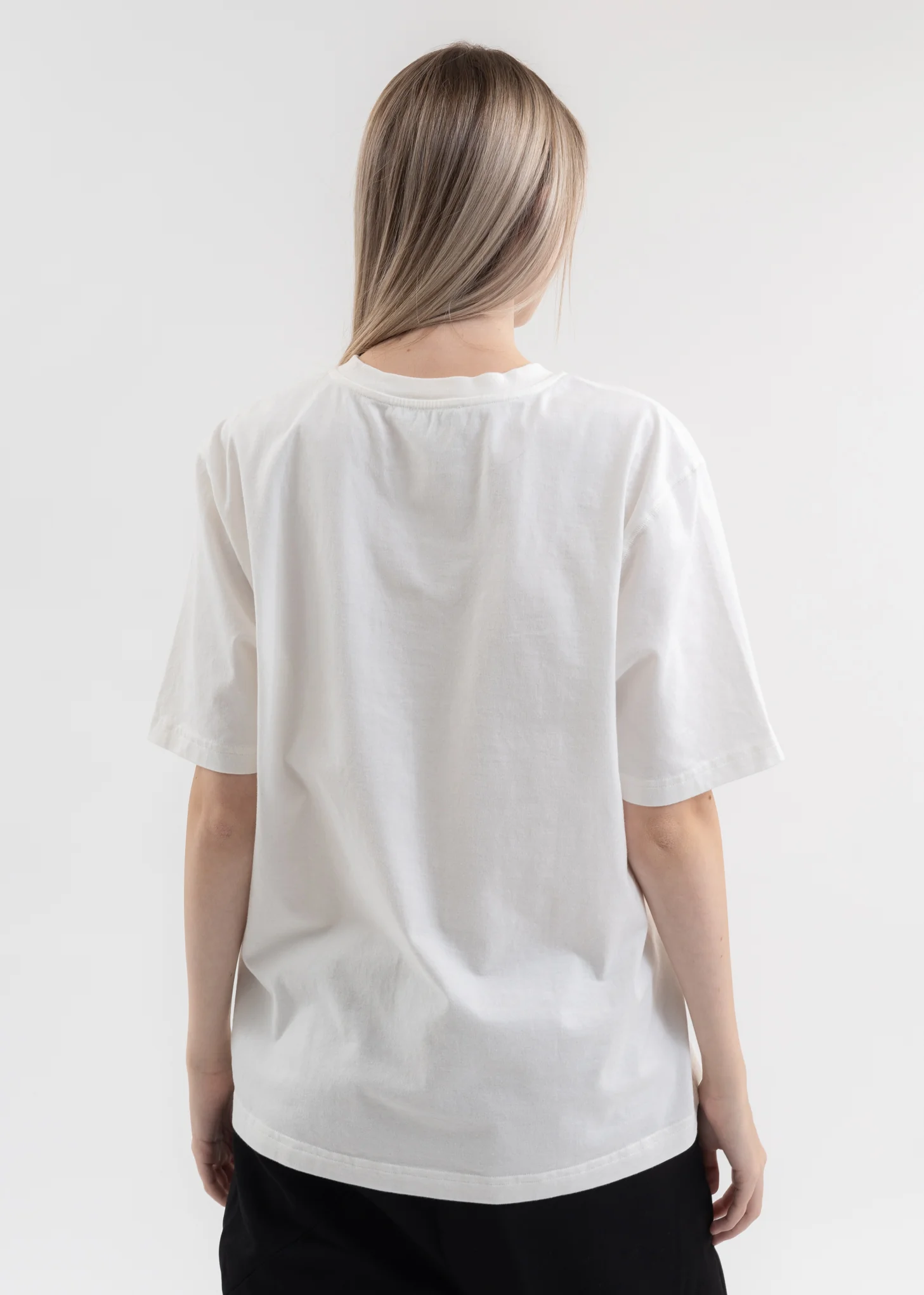 WHITE FLOWER MAN T-SHIRT C - Image 4