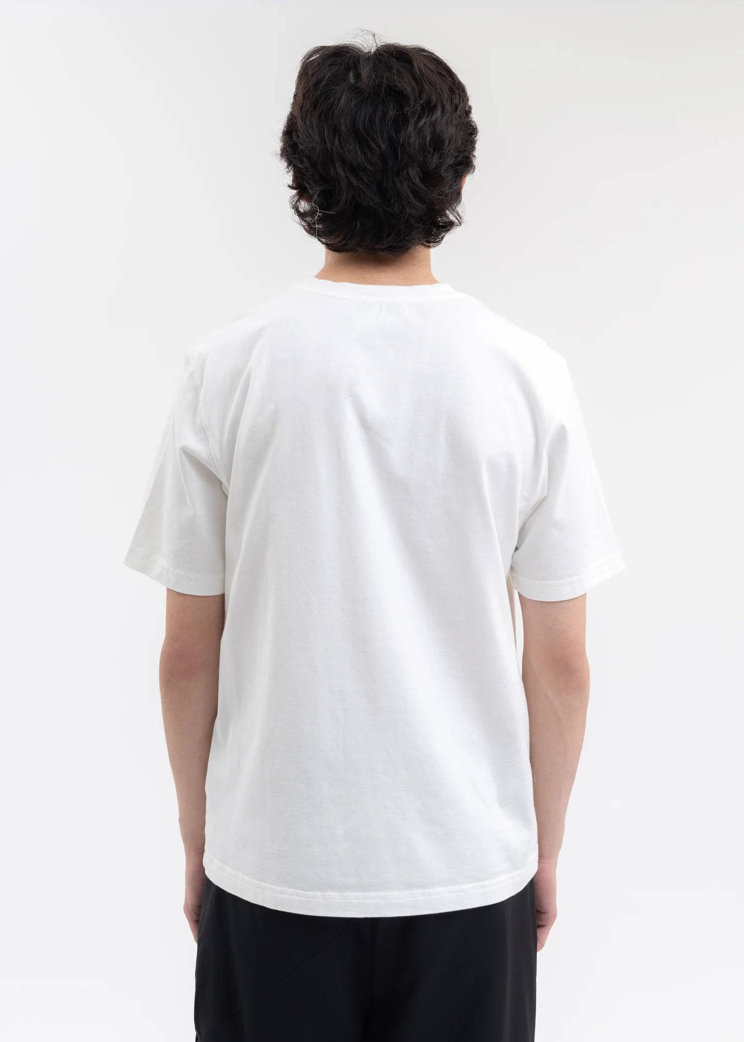 WHITE FLOWER MAN T-SHIRT C - Image 4