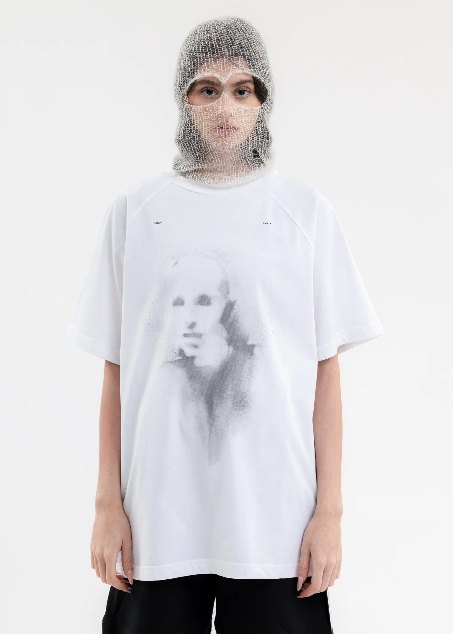 WHITE FLUVIAL T-SHIRT