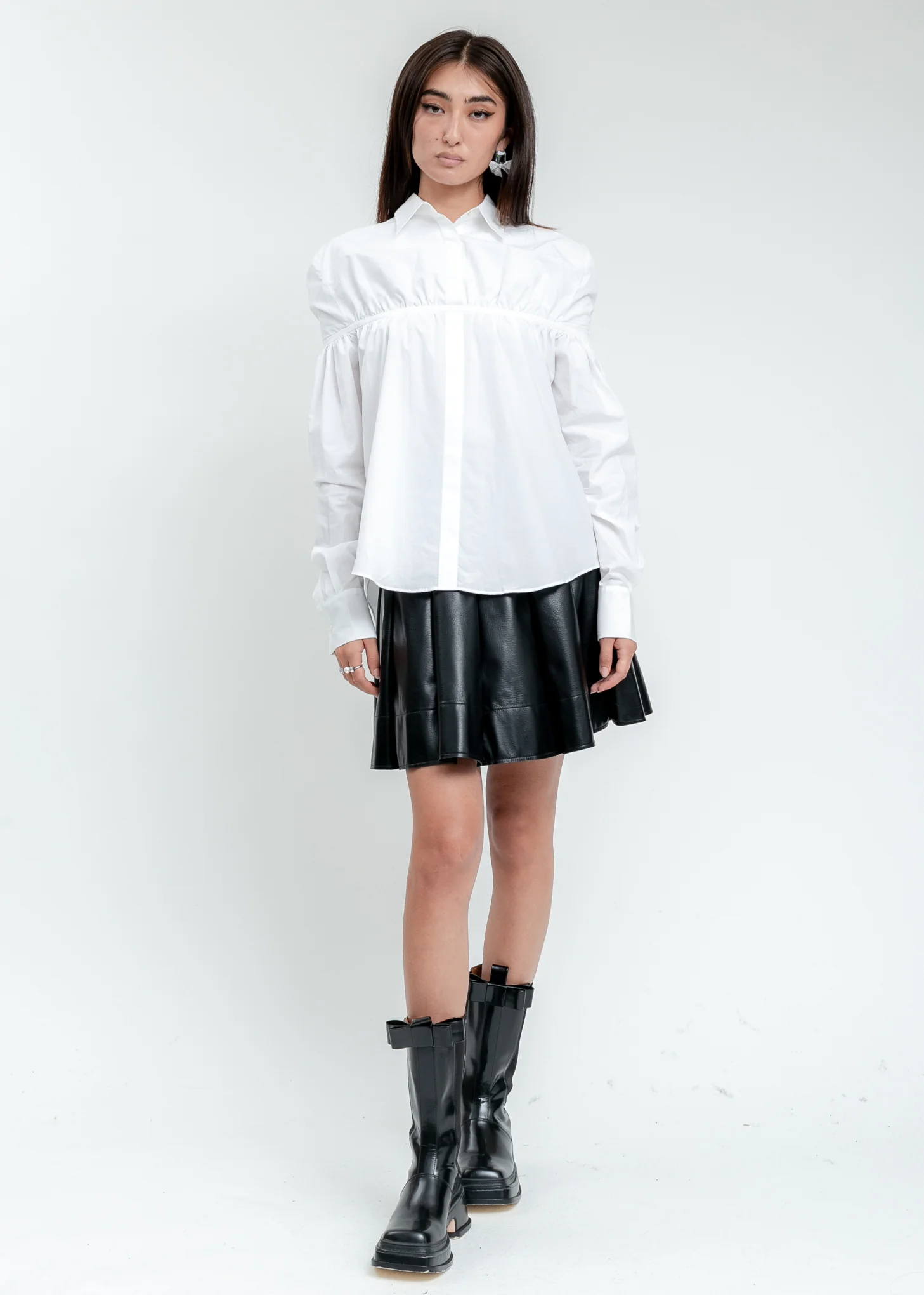 White Folding Shirt - Image 5