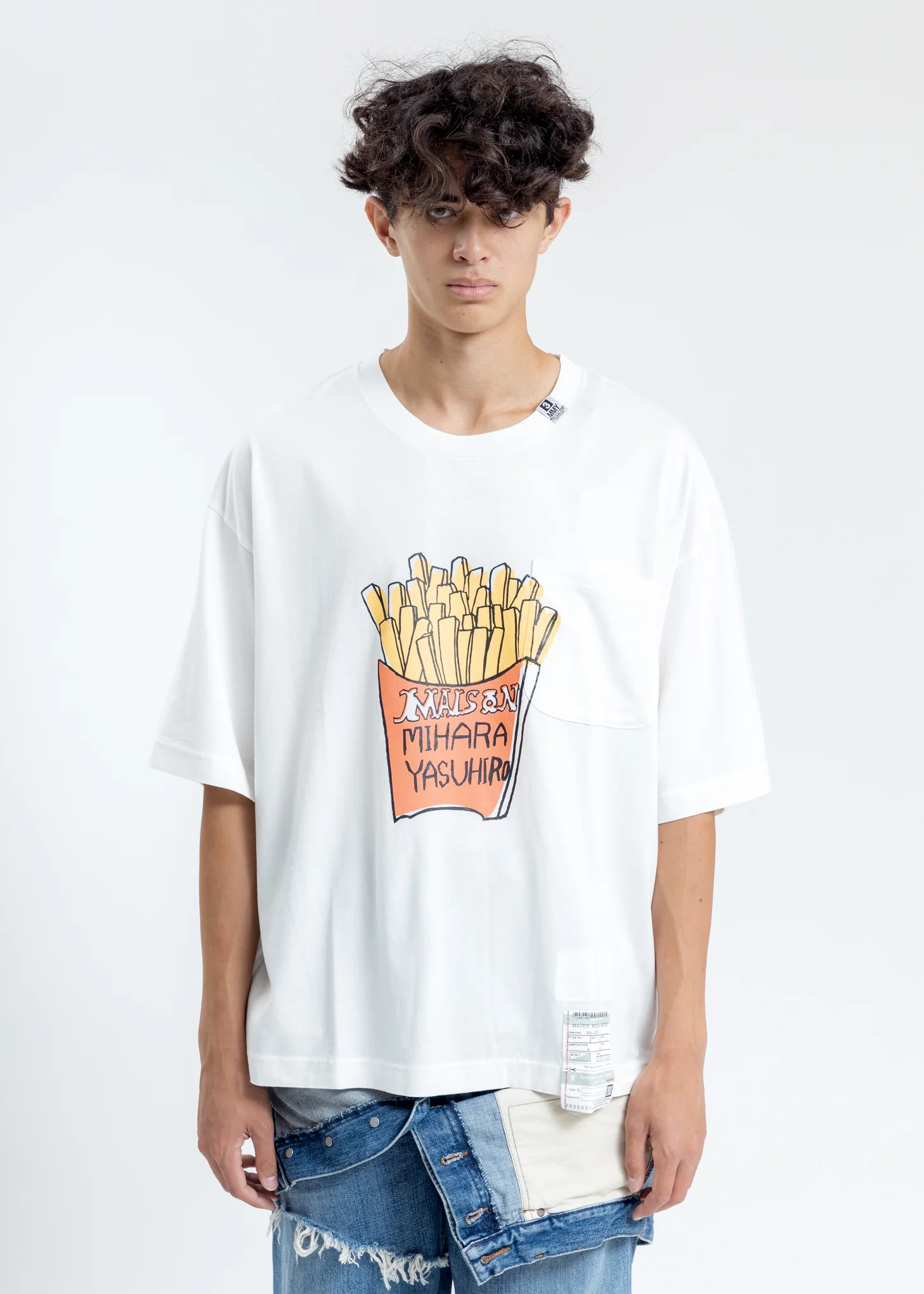 White Foods Printed T-Shirt