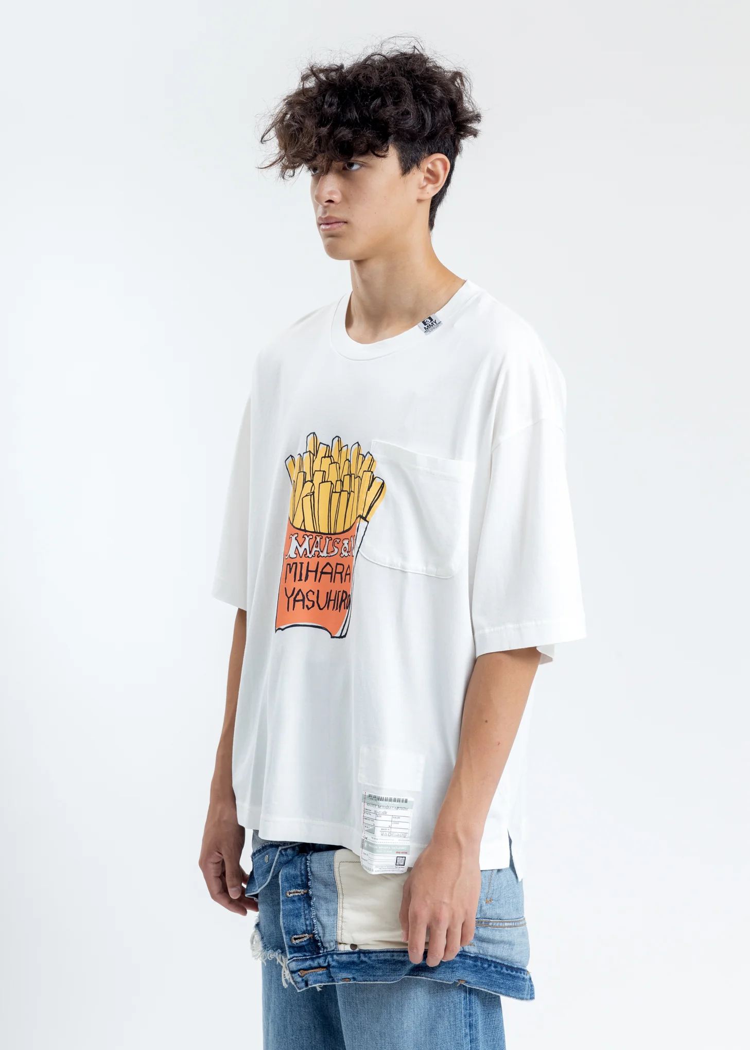 White Foods Printed T-Shirt - Image 2