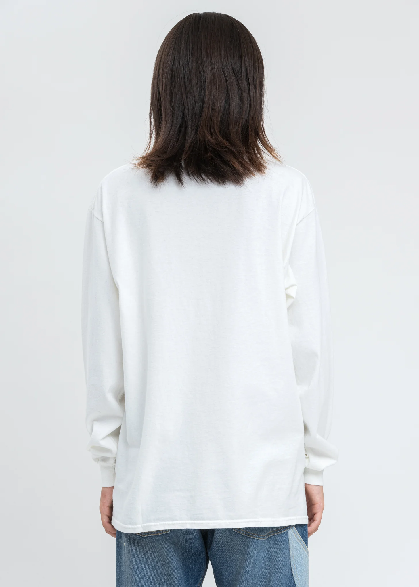 White French Logo Long Sleeve Pocket Tee - Image 4