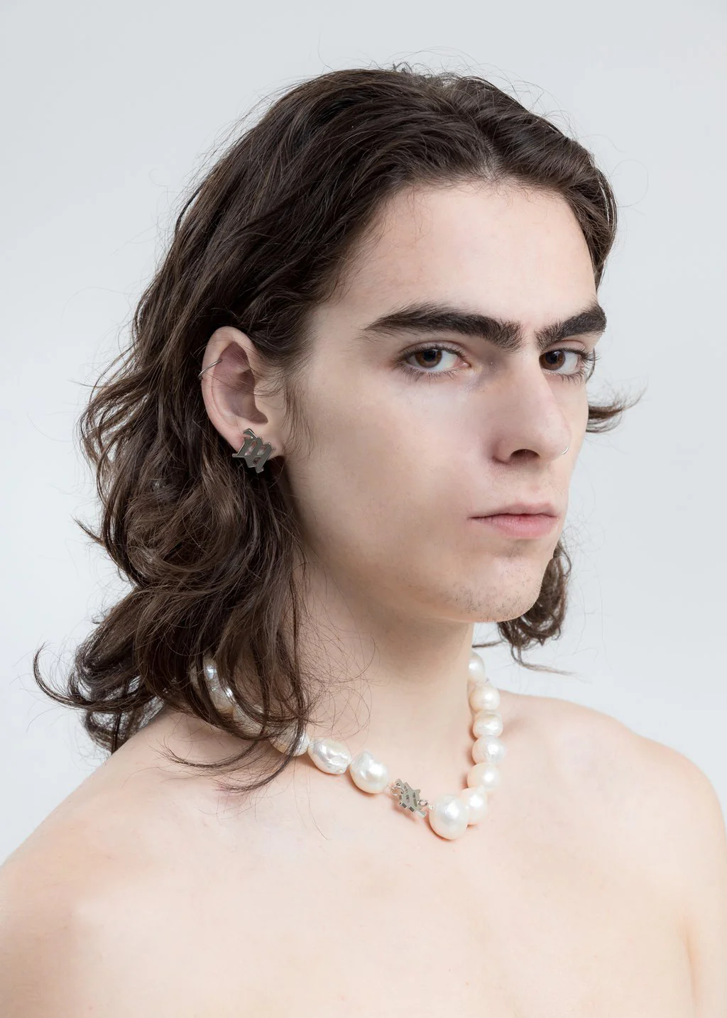 White Full Baroque Pearl Necklace - Image 5