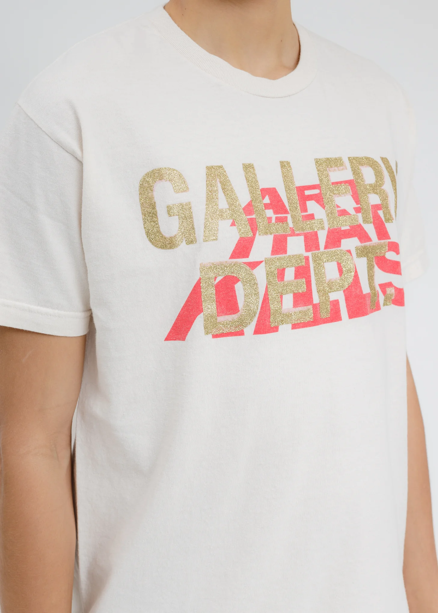 White GD Stack ATK Logo Tee - Image 2