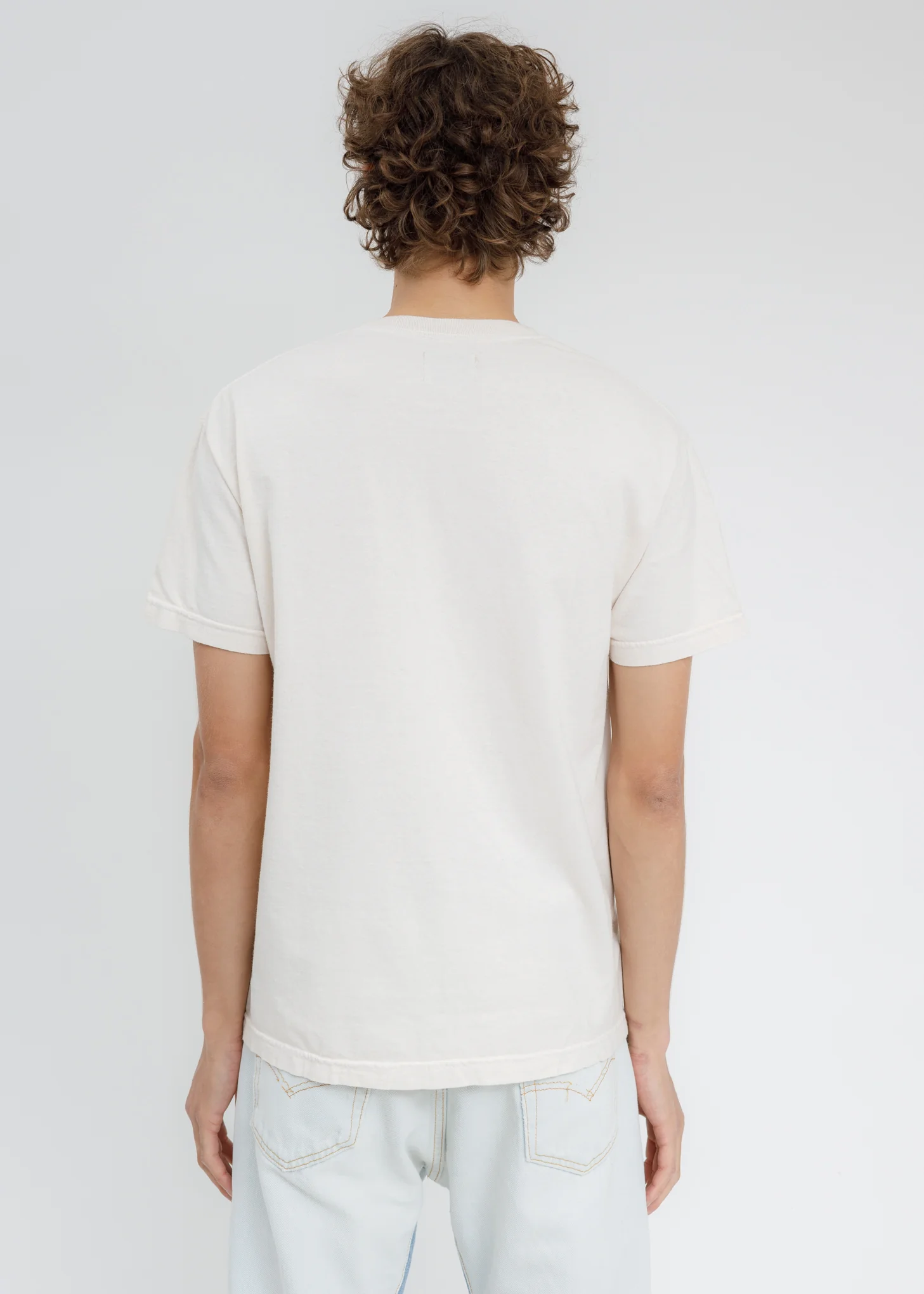 White GD Stack ATK Logo Tee - Image 4