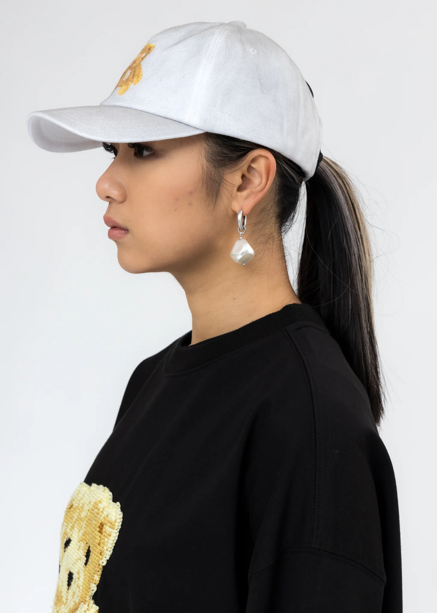 White Glow In The Dark Teddy Cap - Image 3
