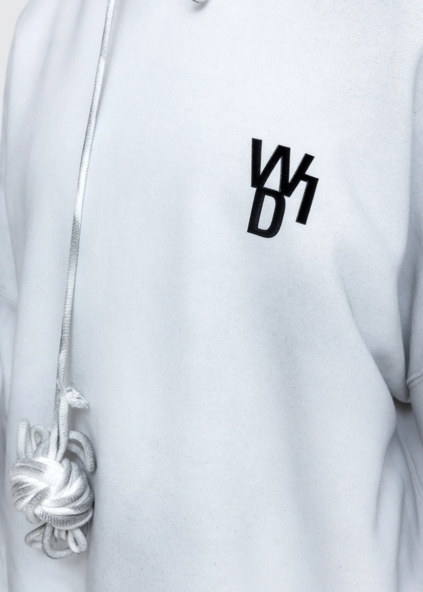 White Glow In The Dark Teddy Hoodie - Image 6