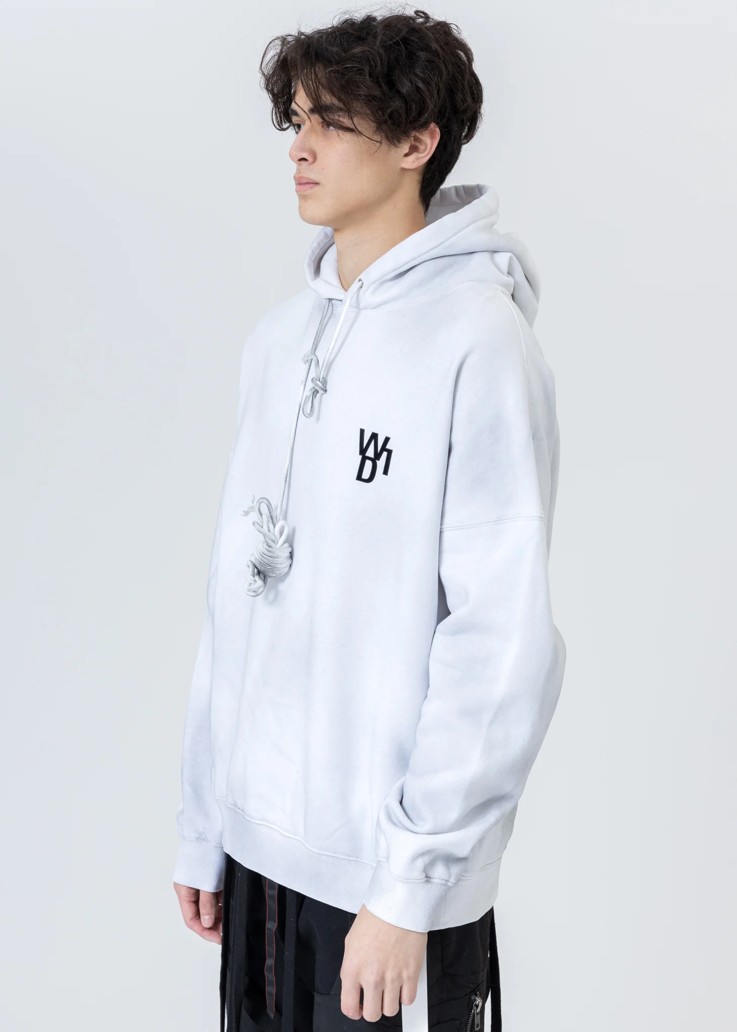 White Glow In The Dark Teddy Hoodie - Image 4