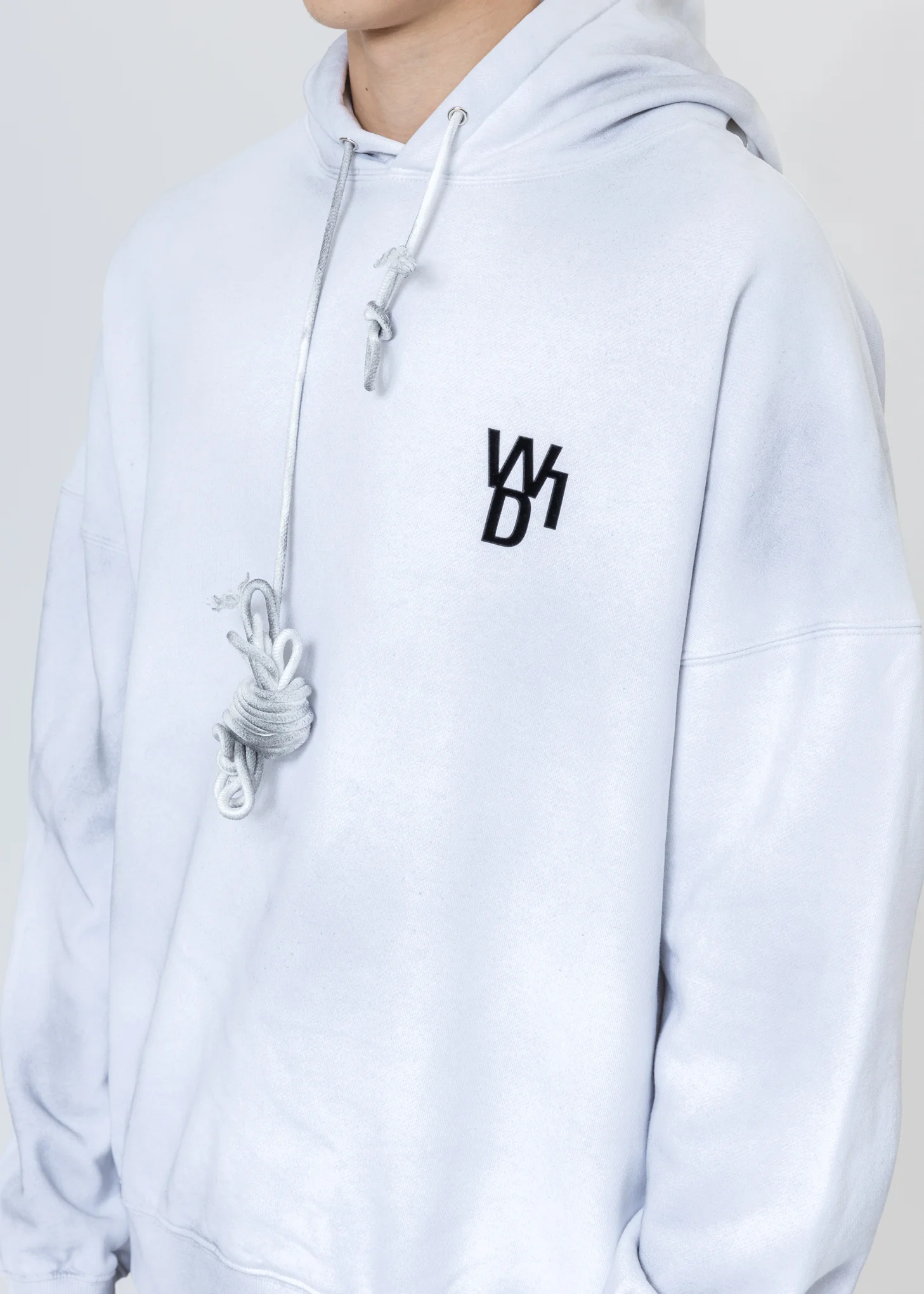 White Glow In The Dark Teddy Hoodie - Image 5