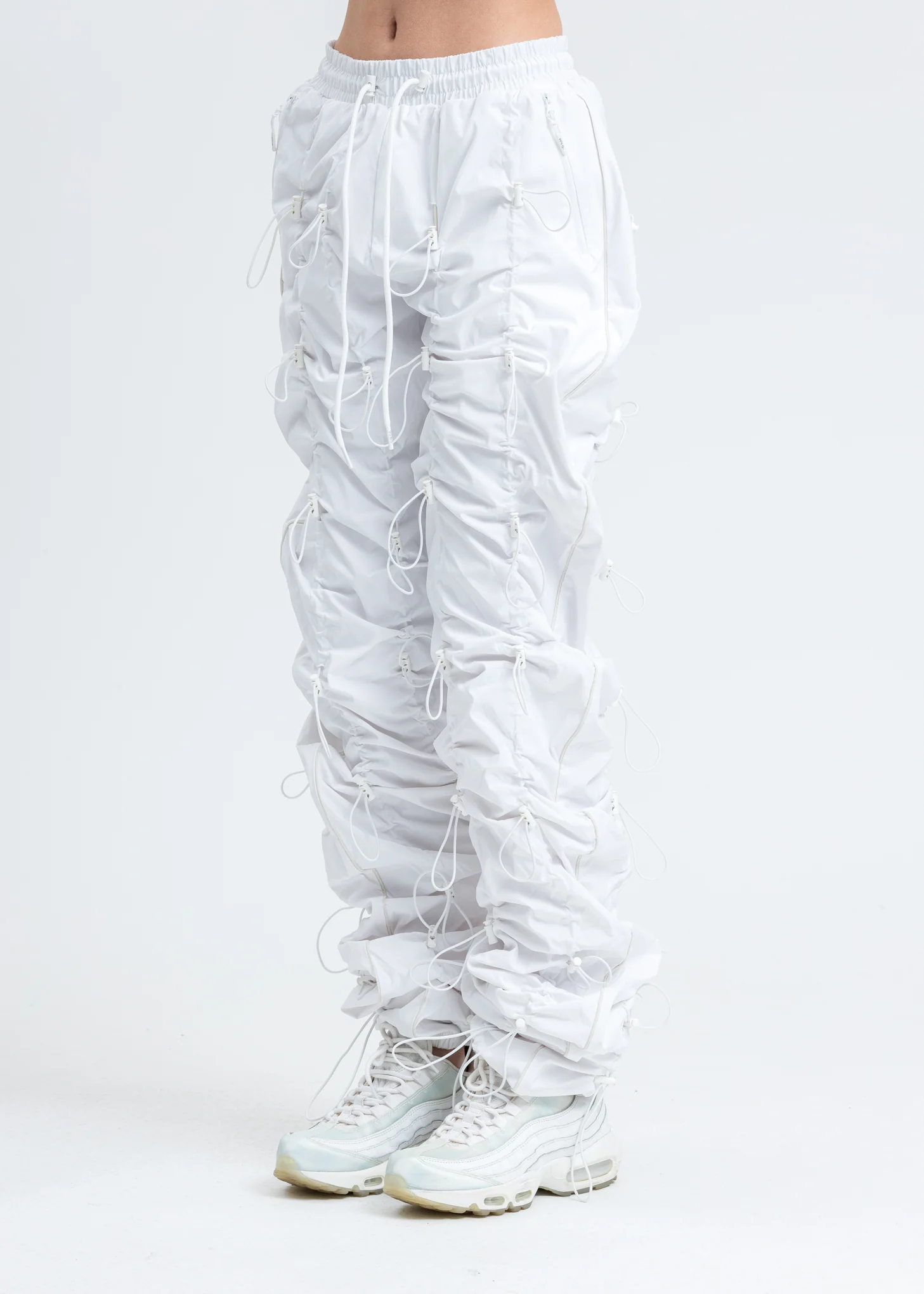 White GOBCHANG Pants - Image 2
