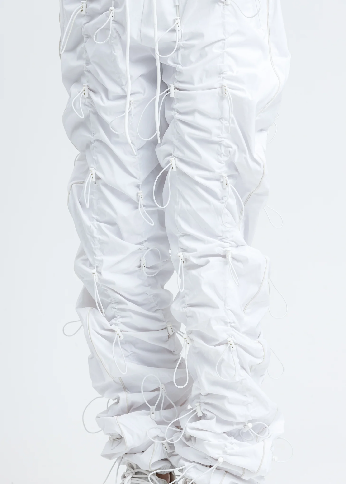 White GOBCHANG Pants - Image 4