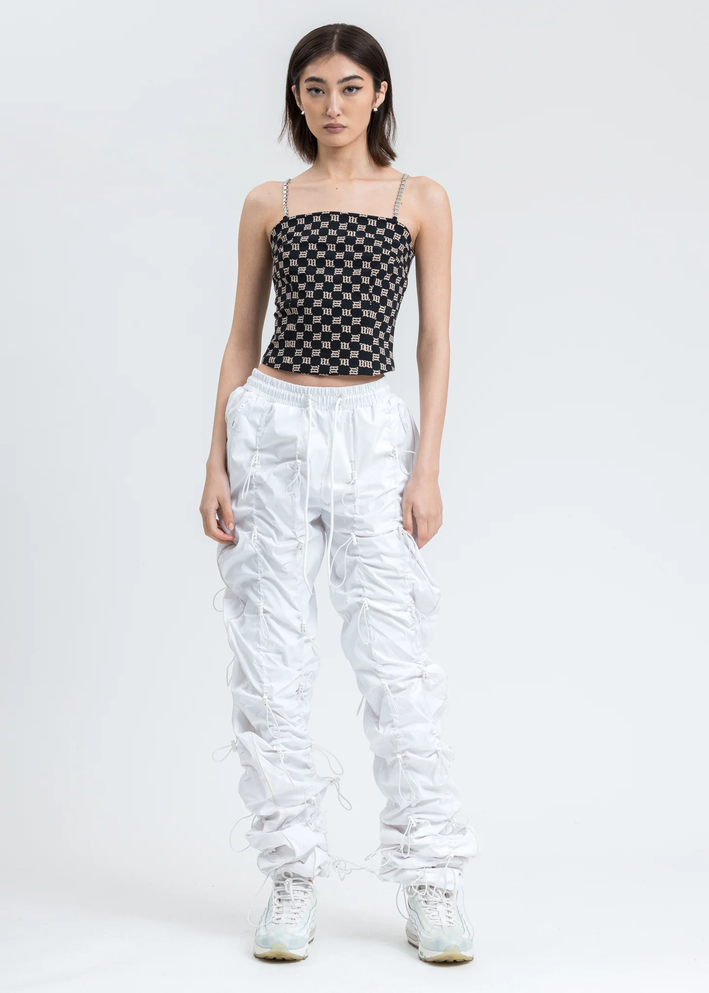 White GOBCHANG Pants - Image 5