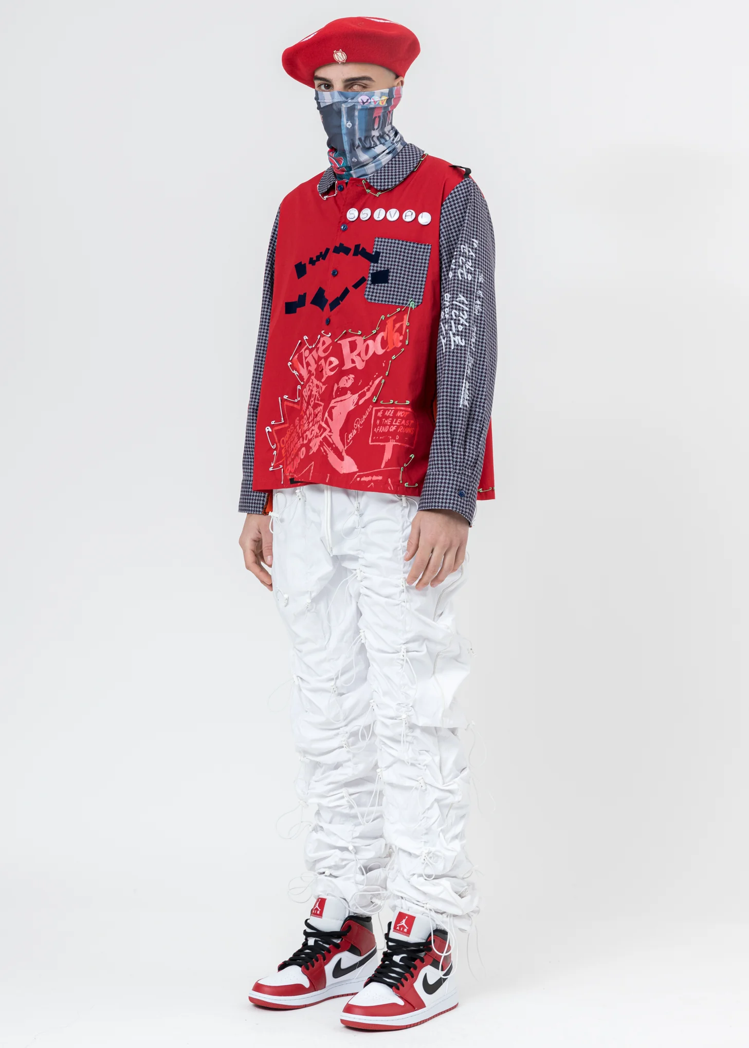 White GOBCHANG Pants - Image 6