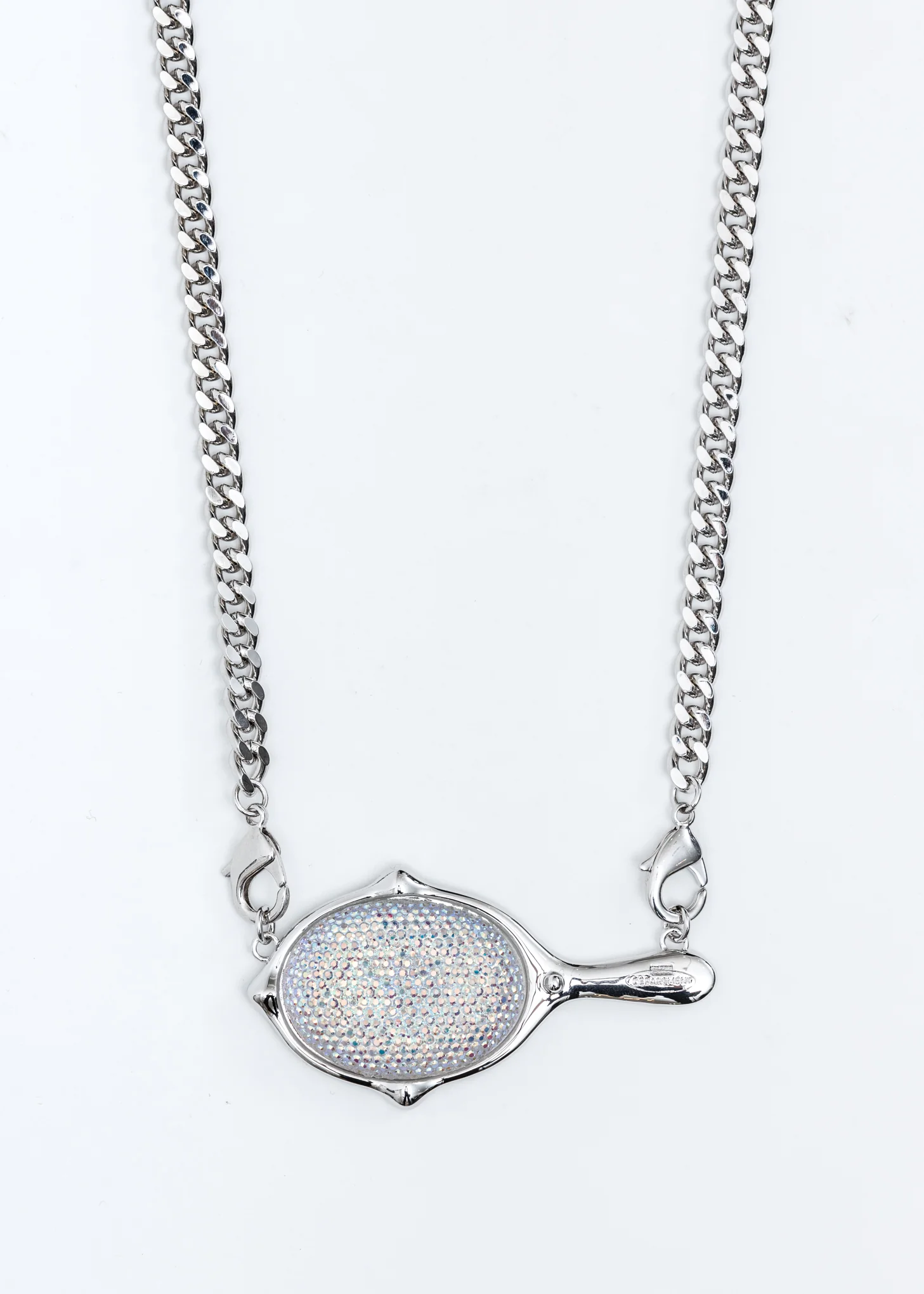 White Gold Mirror Body Chain - Image 4