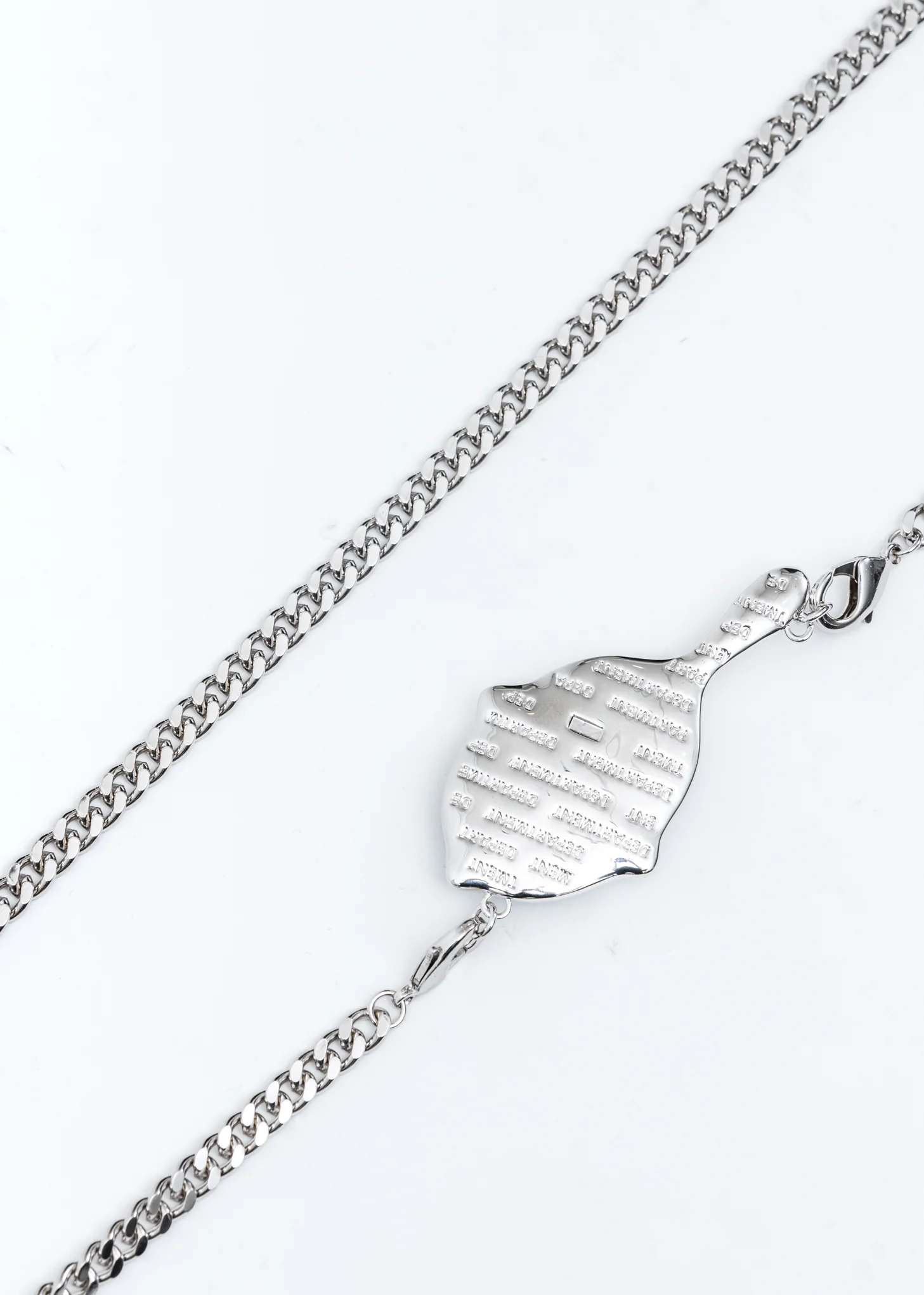 White Gold Mirror Body Chain - Image 7