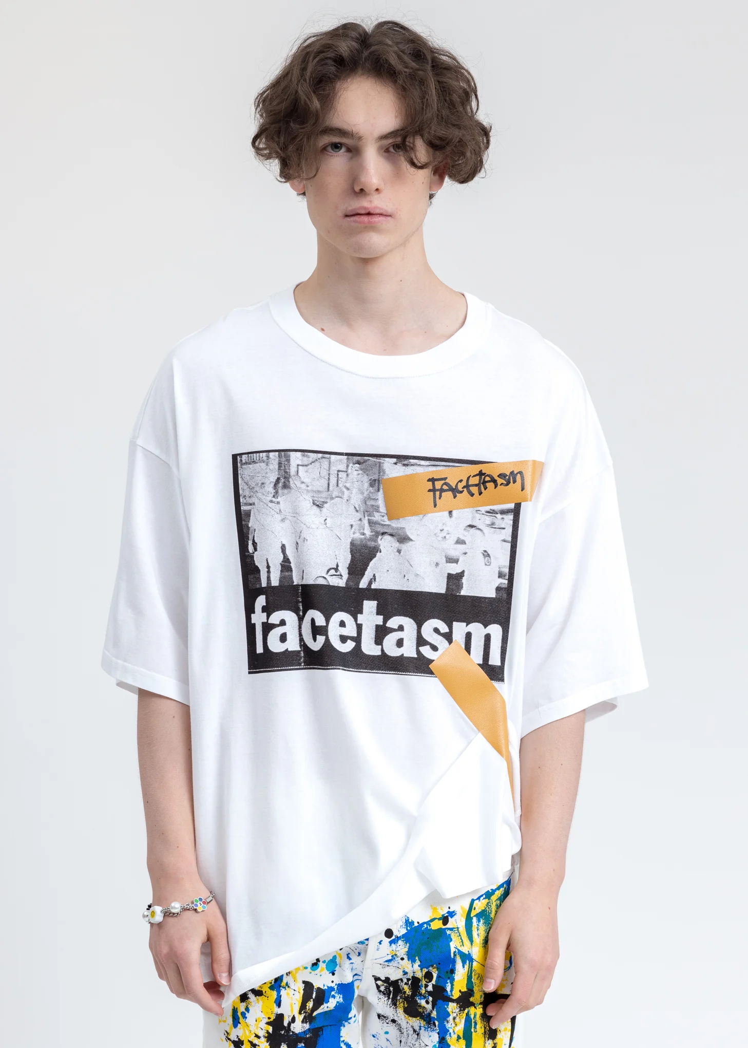White  Gum Tape Big Tee