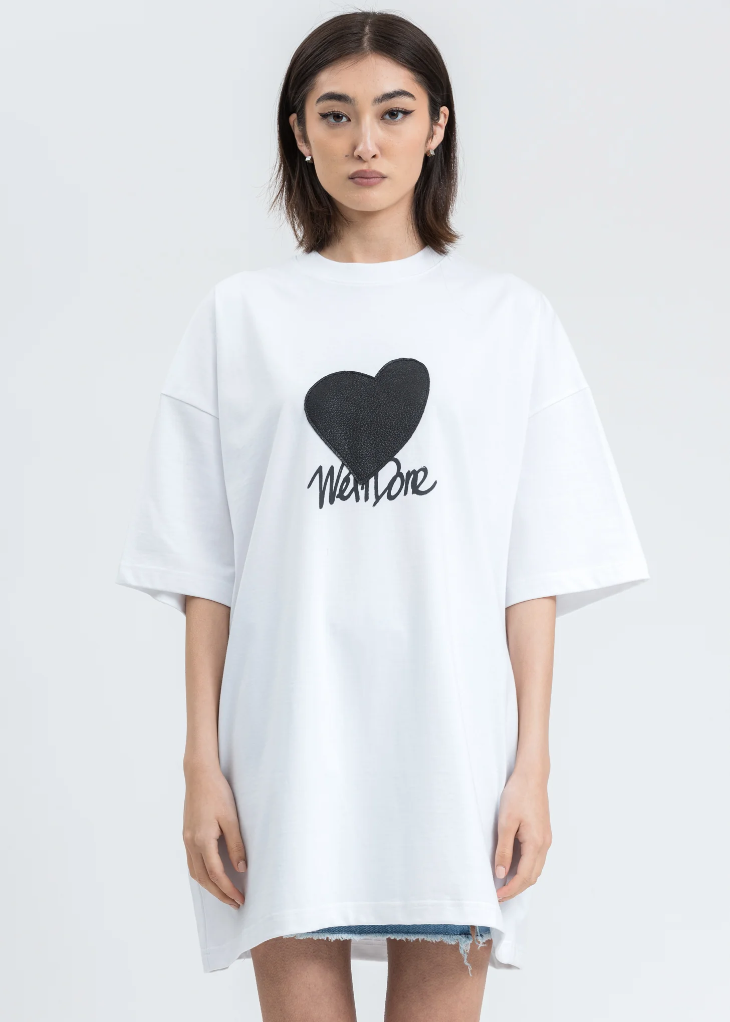 White Heart Patch We11done T-Shirt