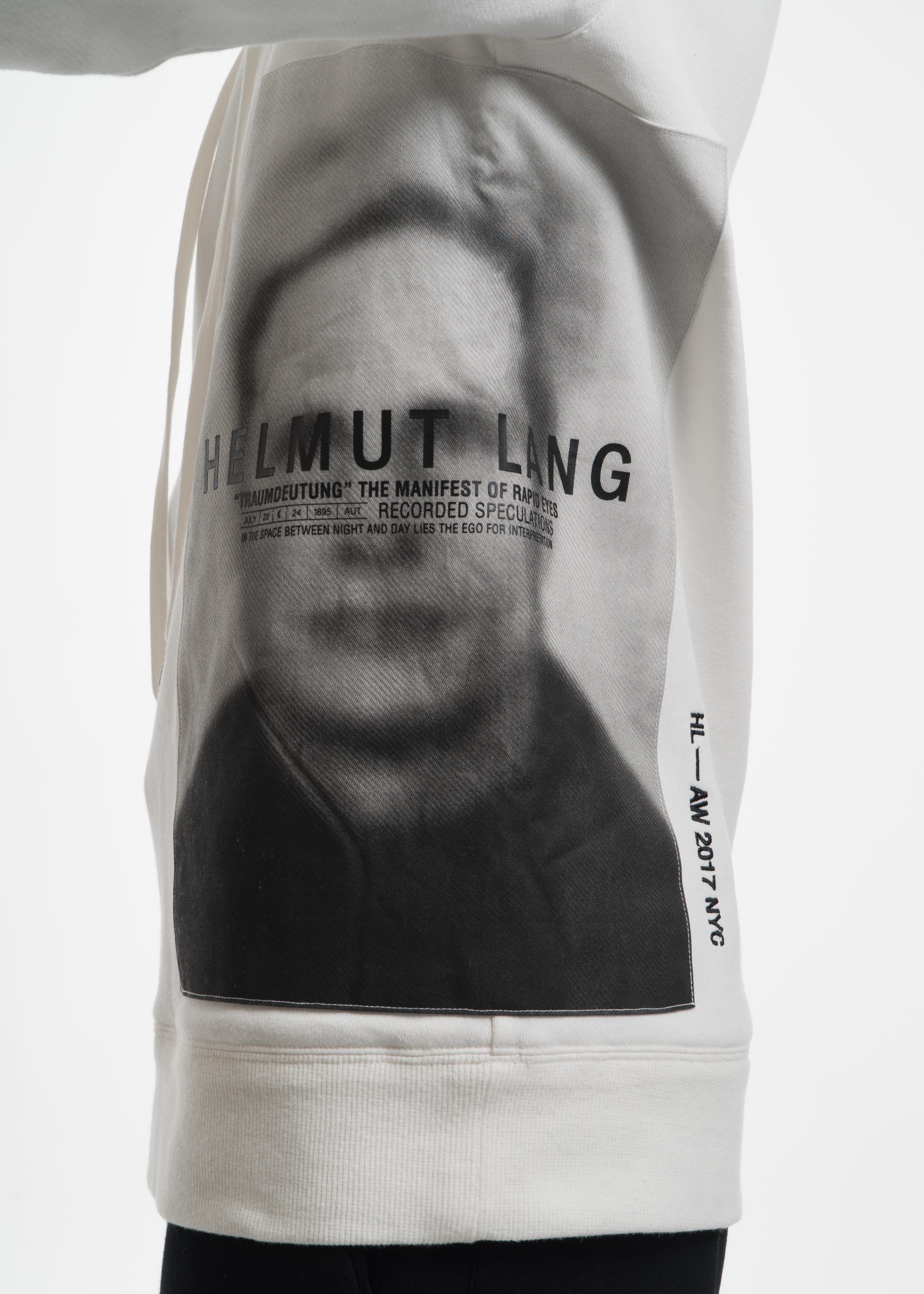 White High Neck Ghost Sweatshirt - Image 2