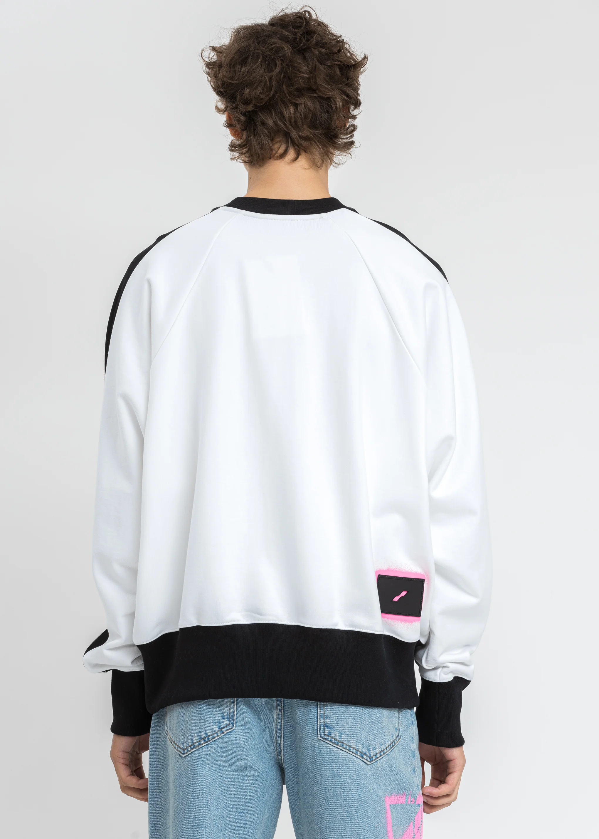 White Homesick Raglan Sweater - Image 2