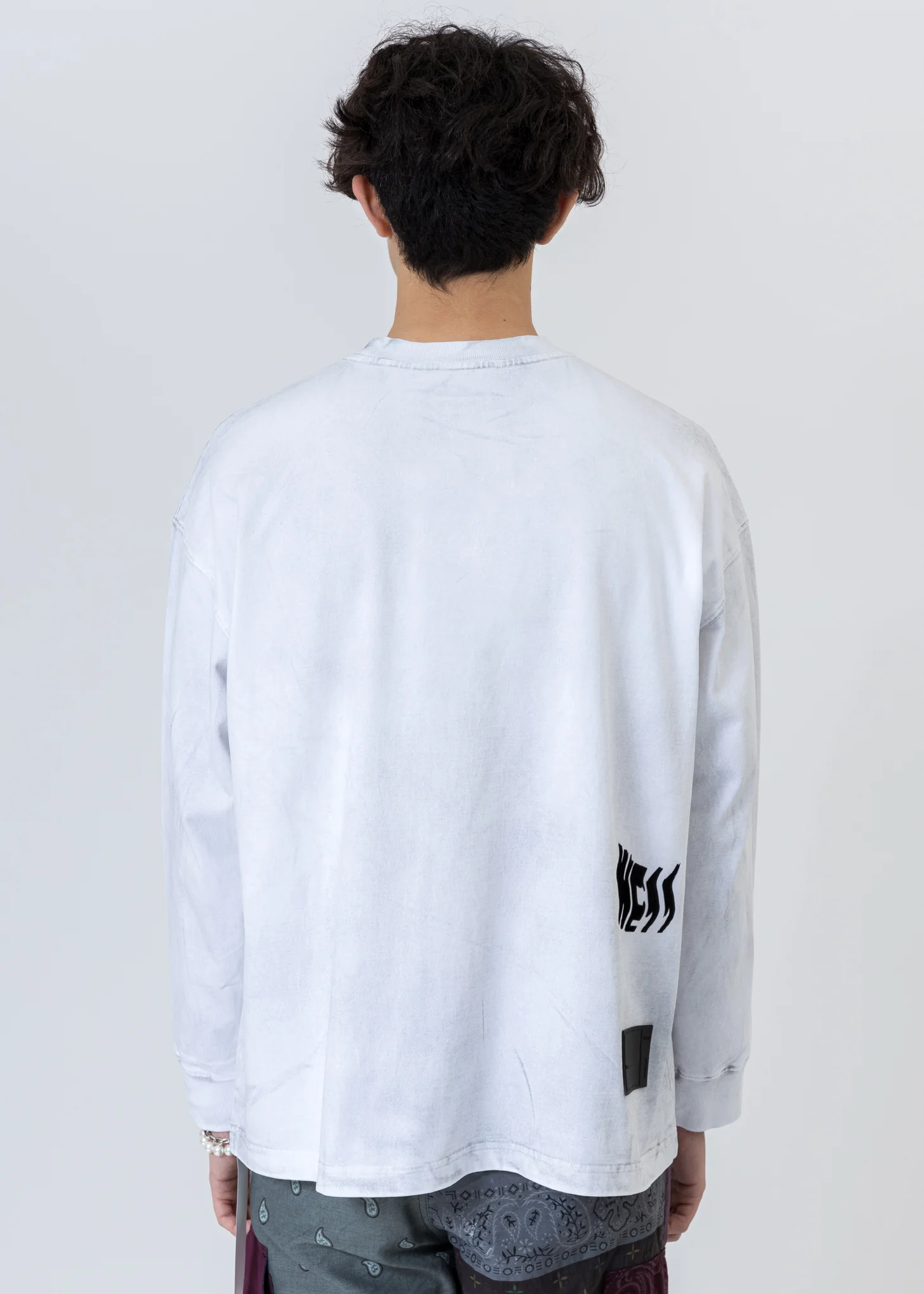 White Horror Movie Long Sleeve - Image 5
