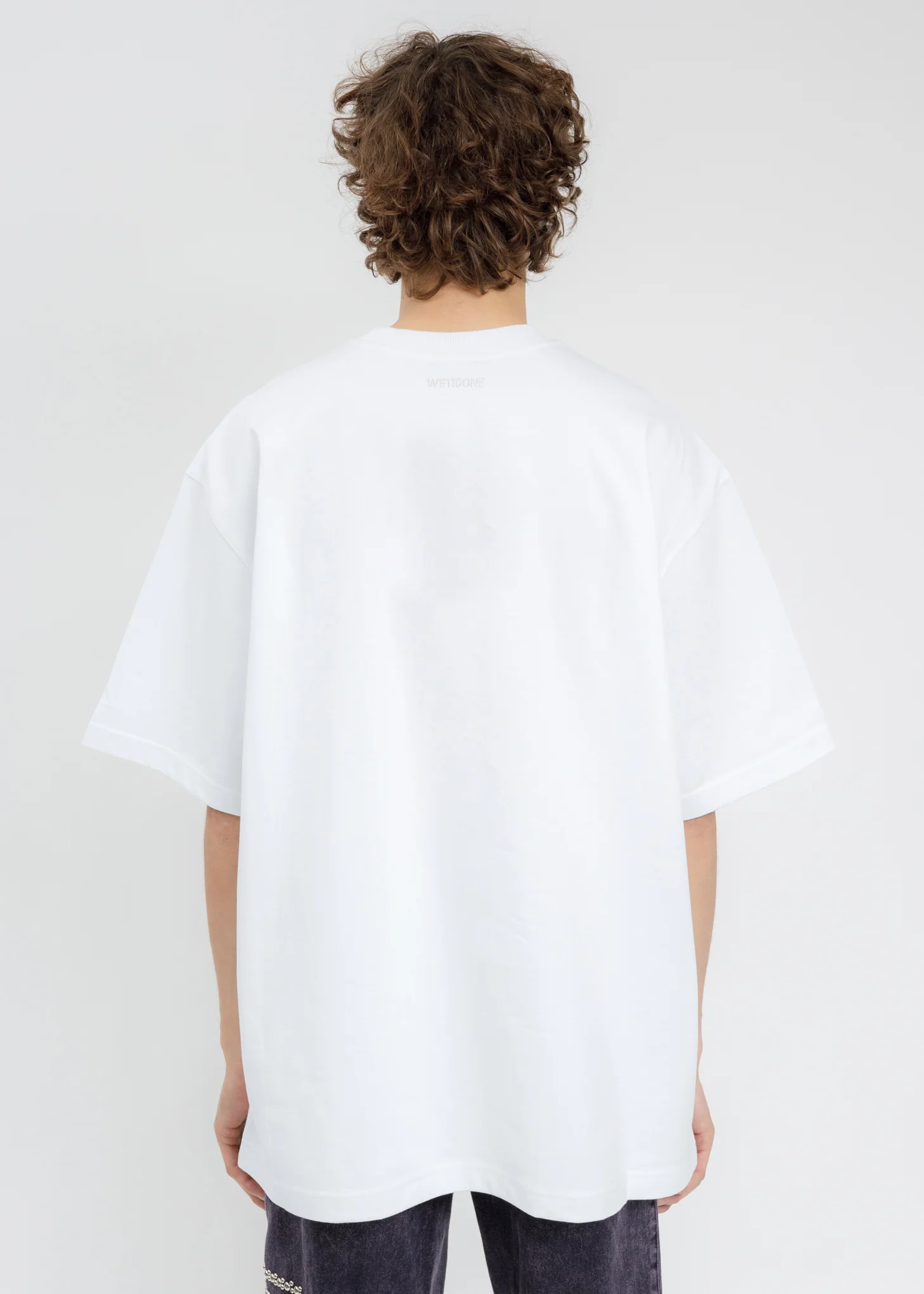 White Hotfix Logo T-Shirt - Image 4