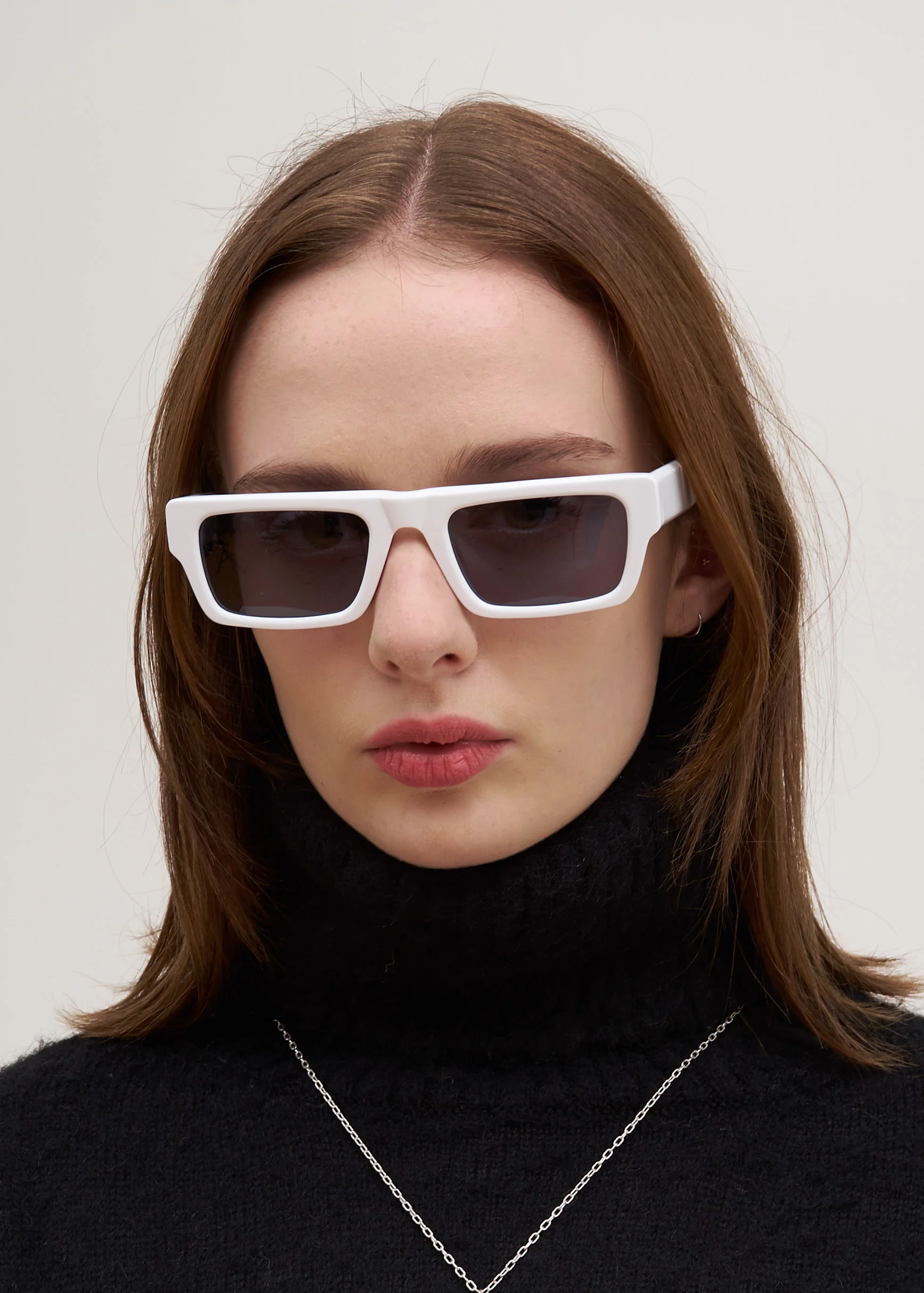 White Hughes Sunglasses - Image 2