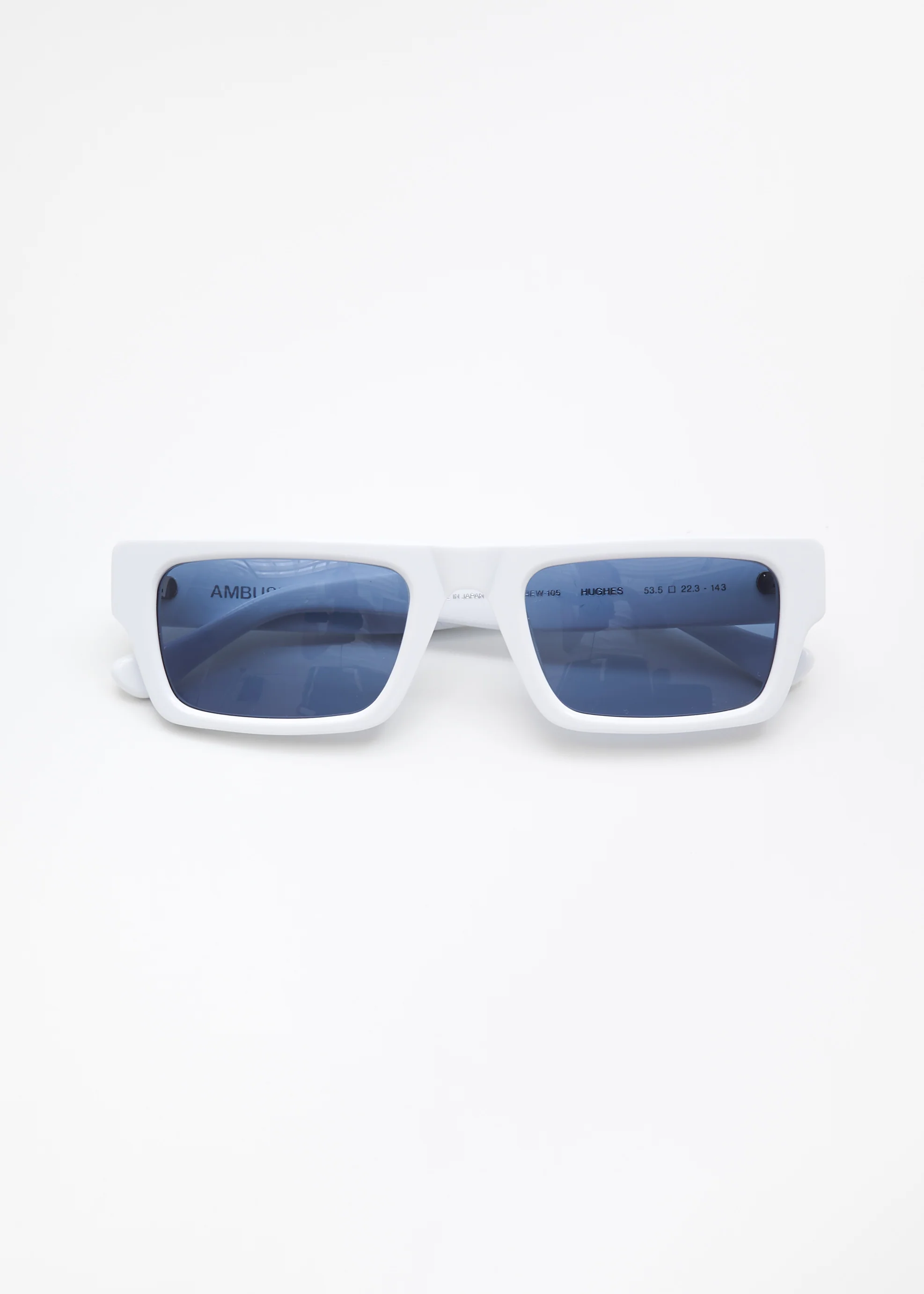 White Hughes Sunglasses