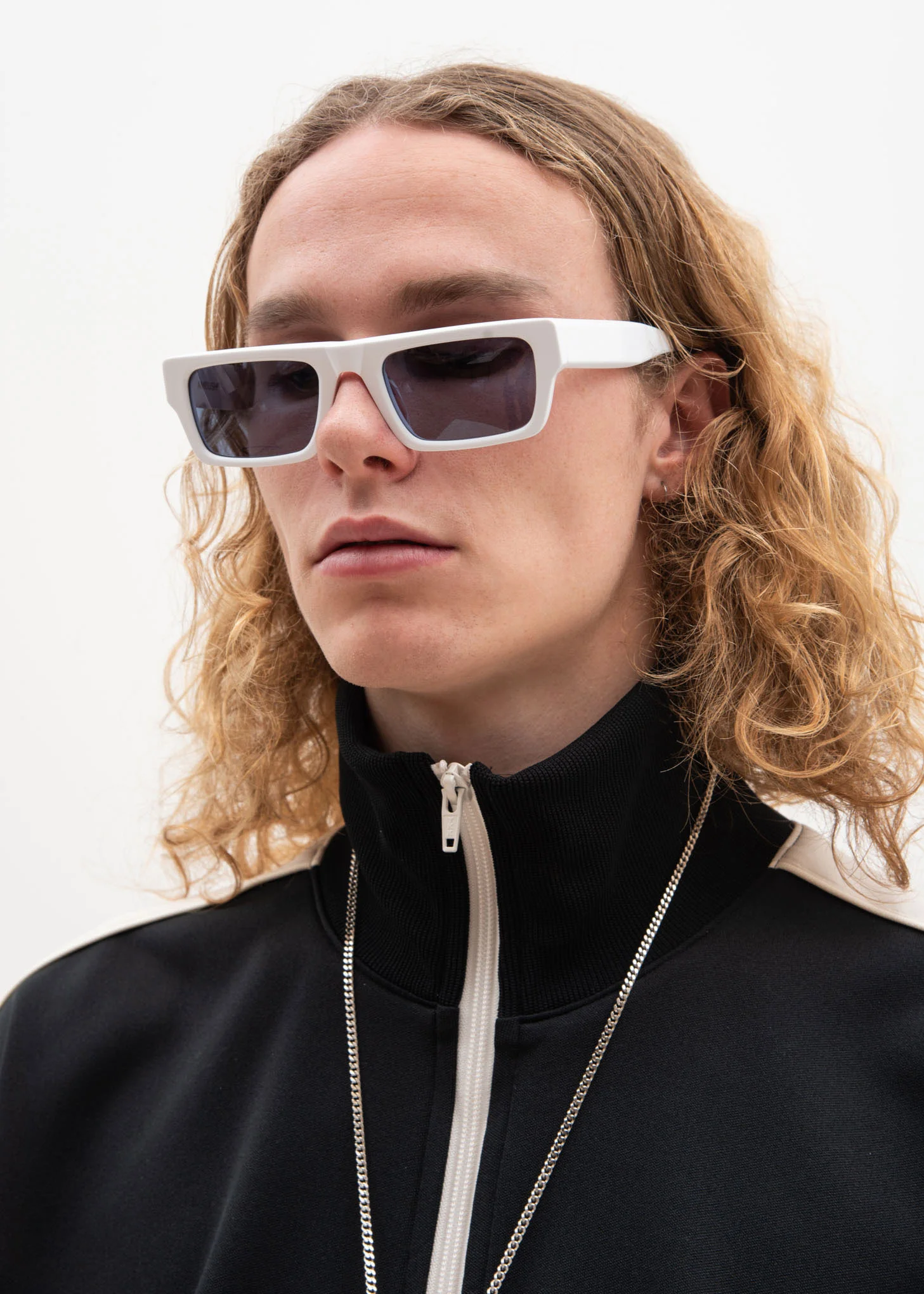 White Hughes Sunglasses - Image 2