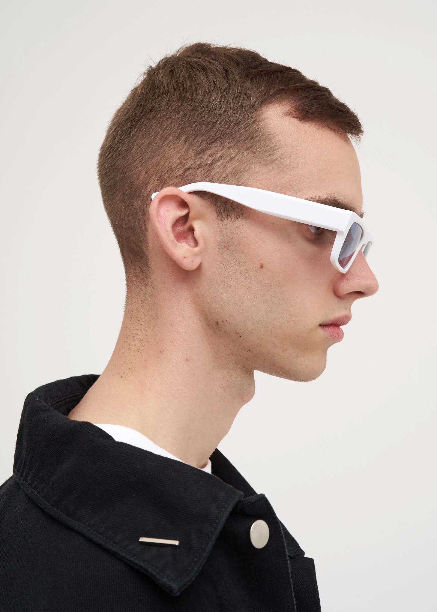 White Hughes Sunglasses - Image 5