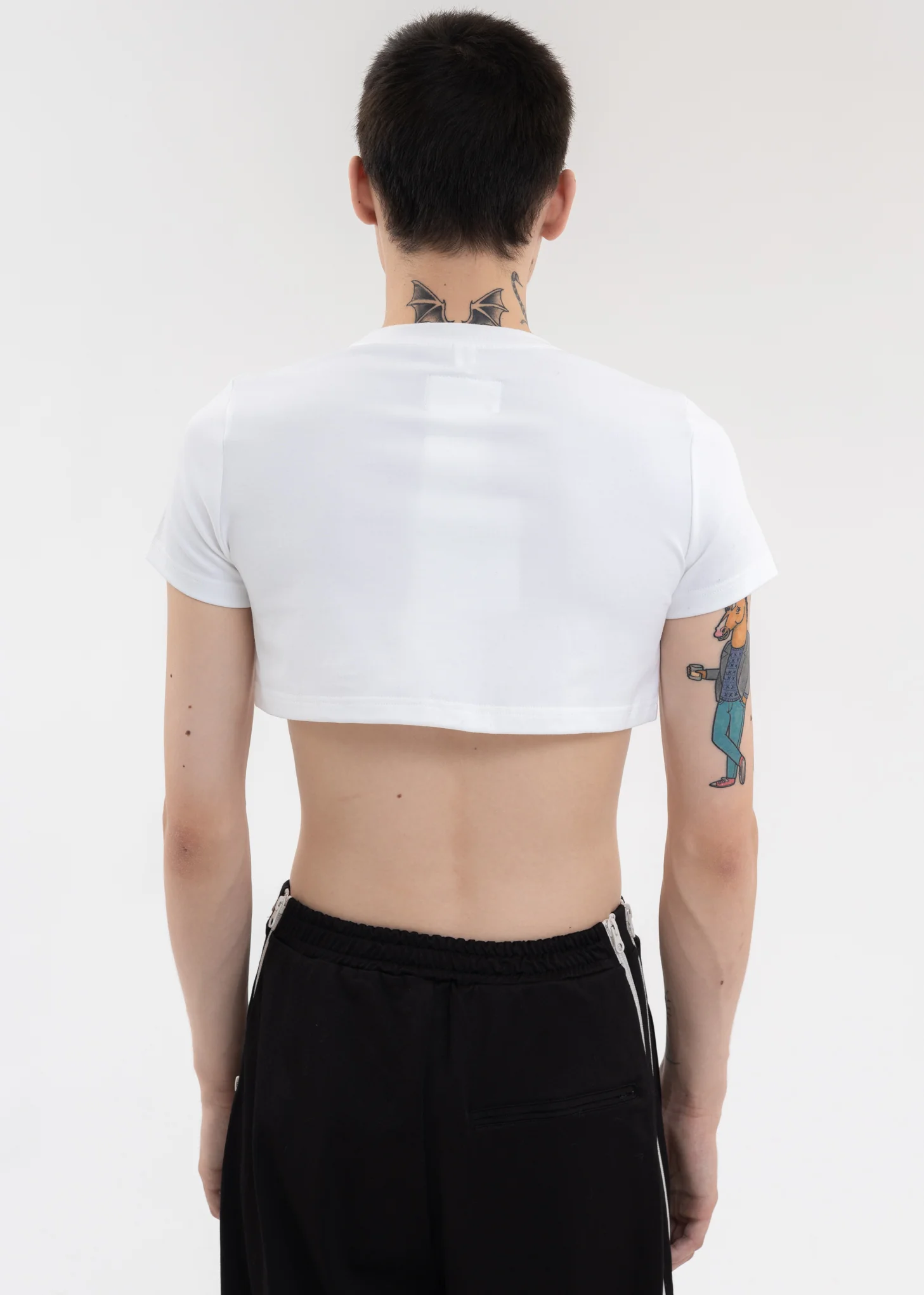 White I ♡ SHRINK T-SHIRT - Image 3