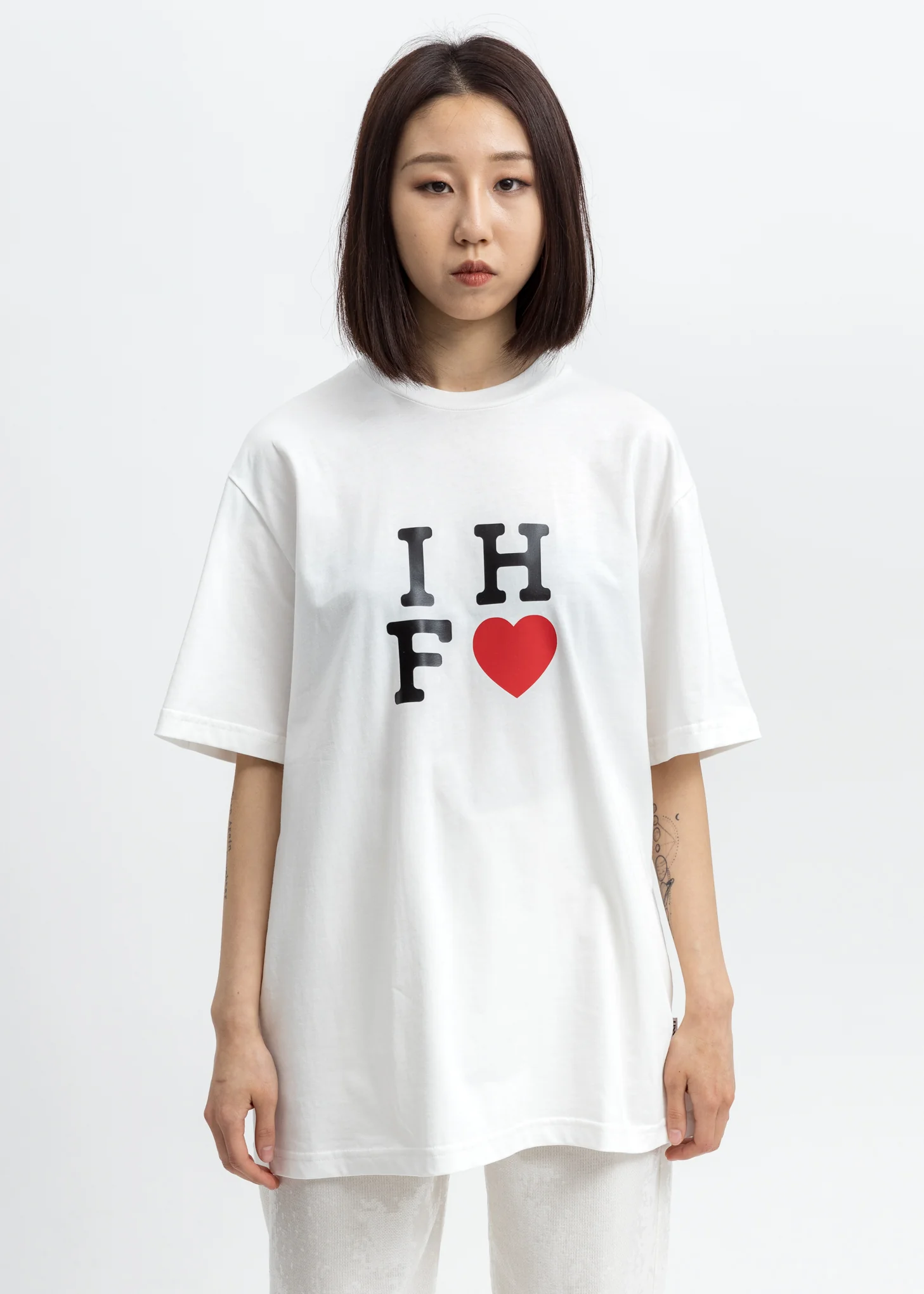 White IHF Logo T-Shirt