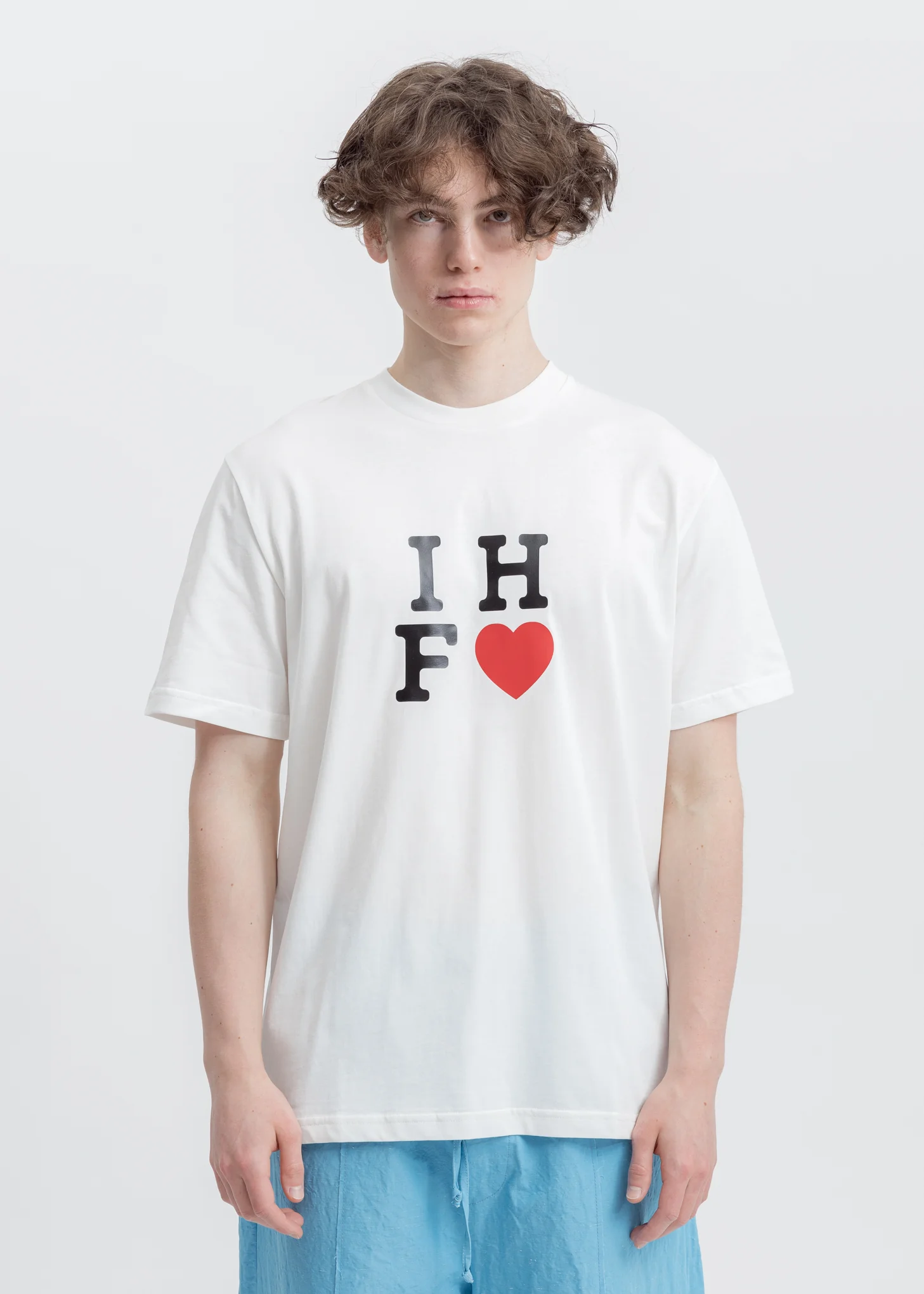 White IHF Logo  T-Shirt